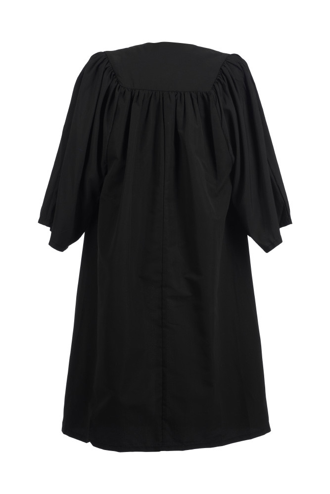 Childrens Choir Gown Age 4 5 6 7 13 Years Kids Nursery Black Graduation Costume