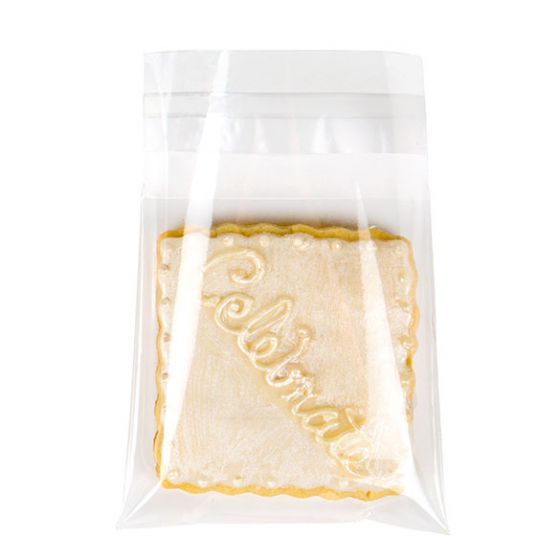 50 Clear Resealable Recloseable Self Adhesive Seal Cello Lip Tape Plastic Bags