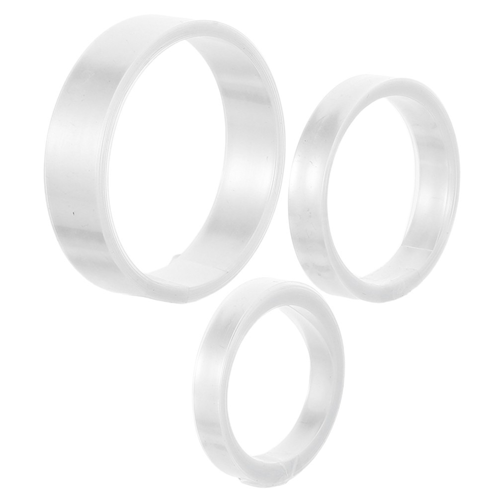 3pcs Eyeglass Ear Grips Heat Shrink Sleeves 6/7/12mm Eyewear Padding Sunglasses