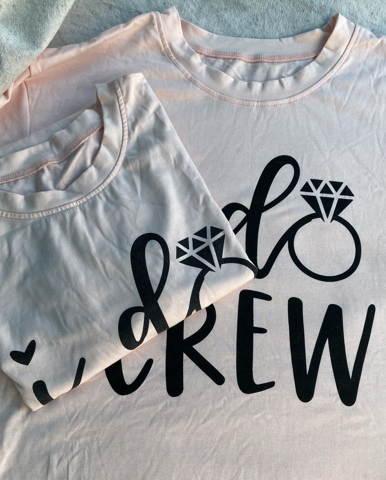 Bachelorette Party Gift Set “I Do Crew” TShirts, Drawstring Bags, Beads & Candy