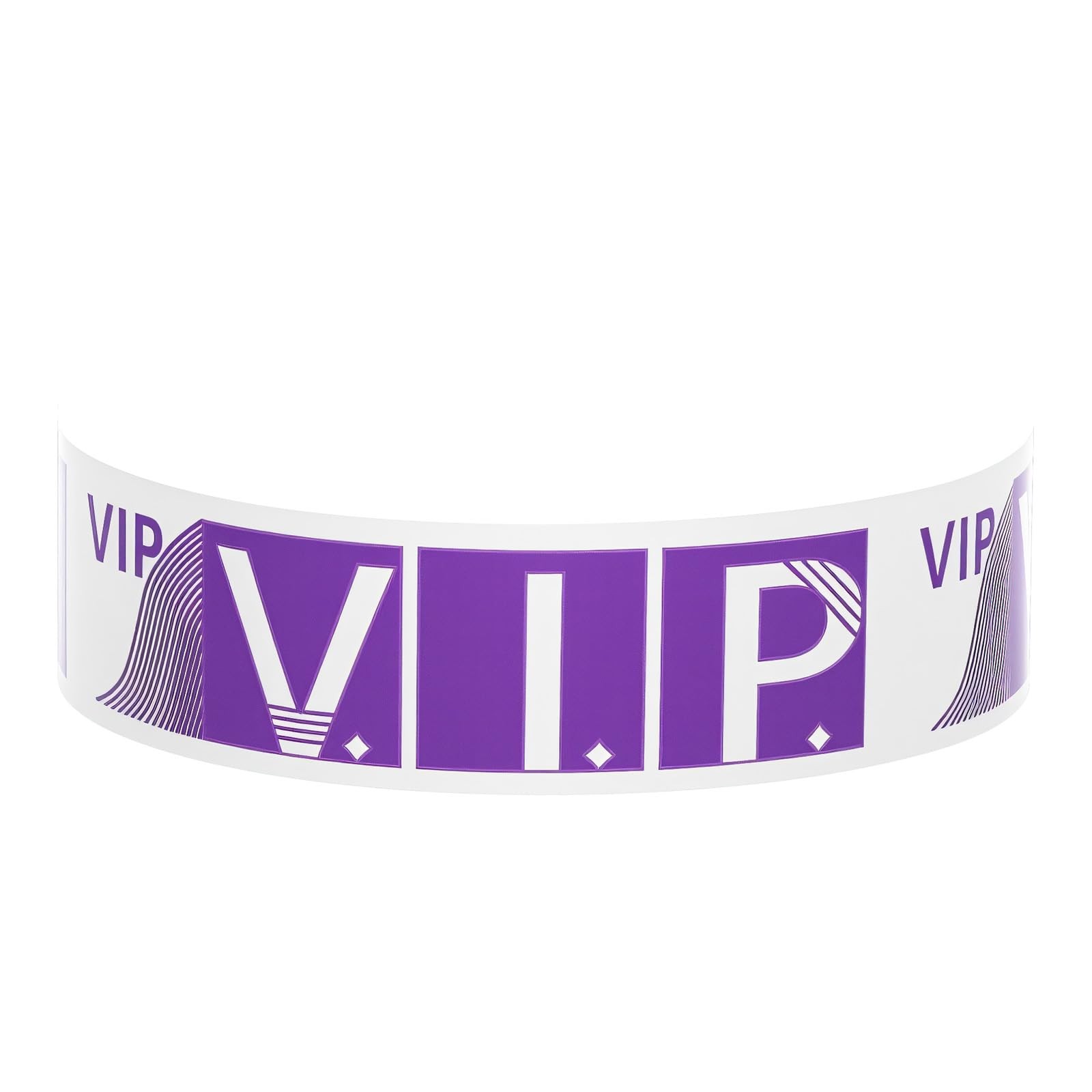 100 Pcs VIP Wristbands for Events Concert Club Amusement Park Party Bracelets