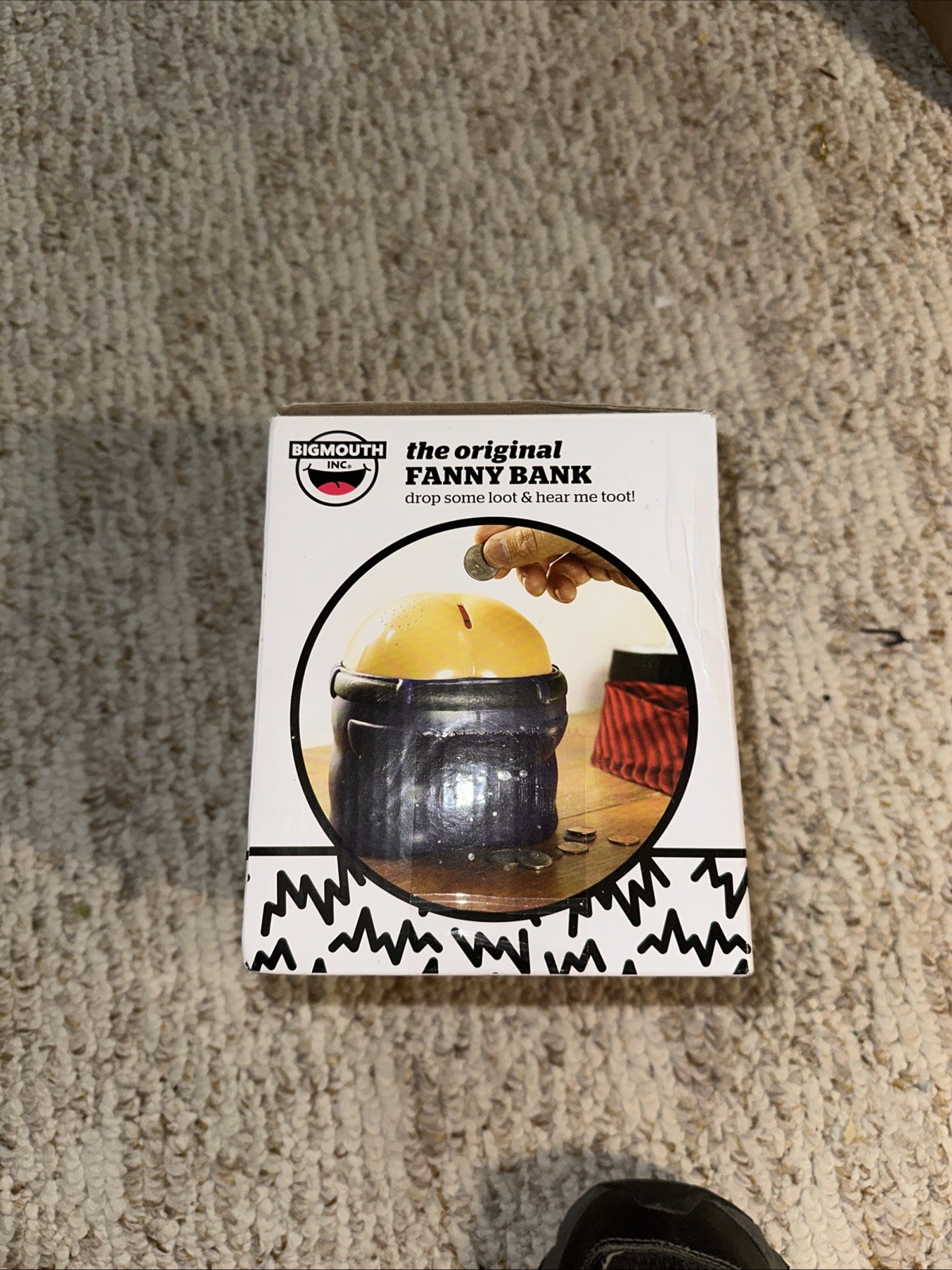 Fanny Piggy Butt Bank ~ The Fart Poop Machine Bank ~ GaG Prank Novelty Joke Toy