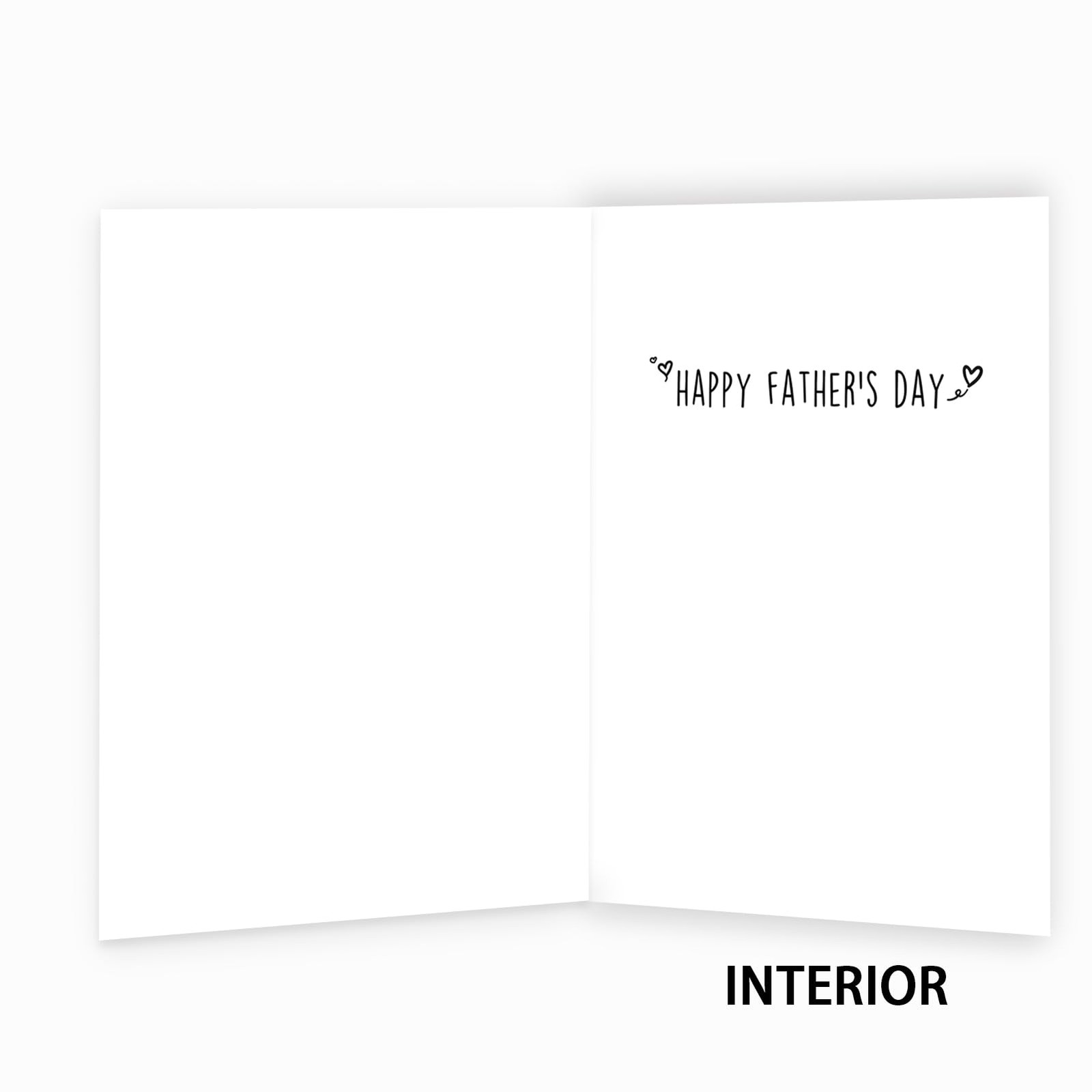 ATTLVV Funny Father’s Card for Step Dad, Happy Fathers 8×5.3 inches, WX-283
