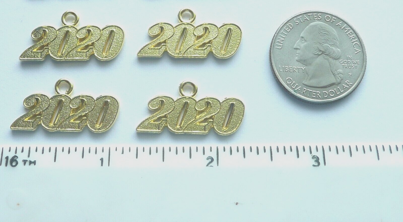 CLASS OF 2020 GRADUATION YEAR DROP SIGNET TASSEL NUMBER CHARMS, 11 STYLES