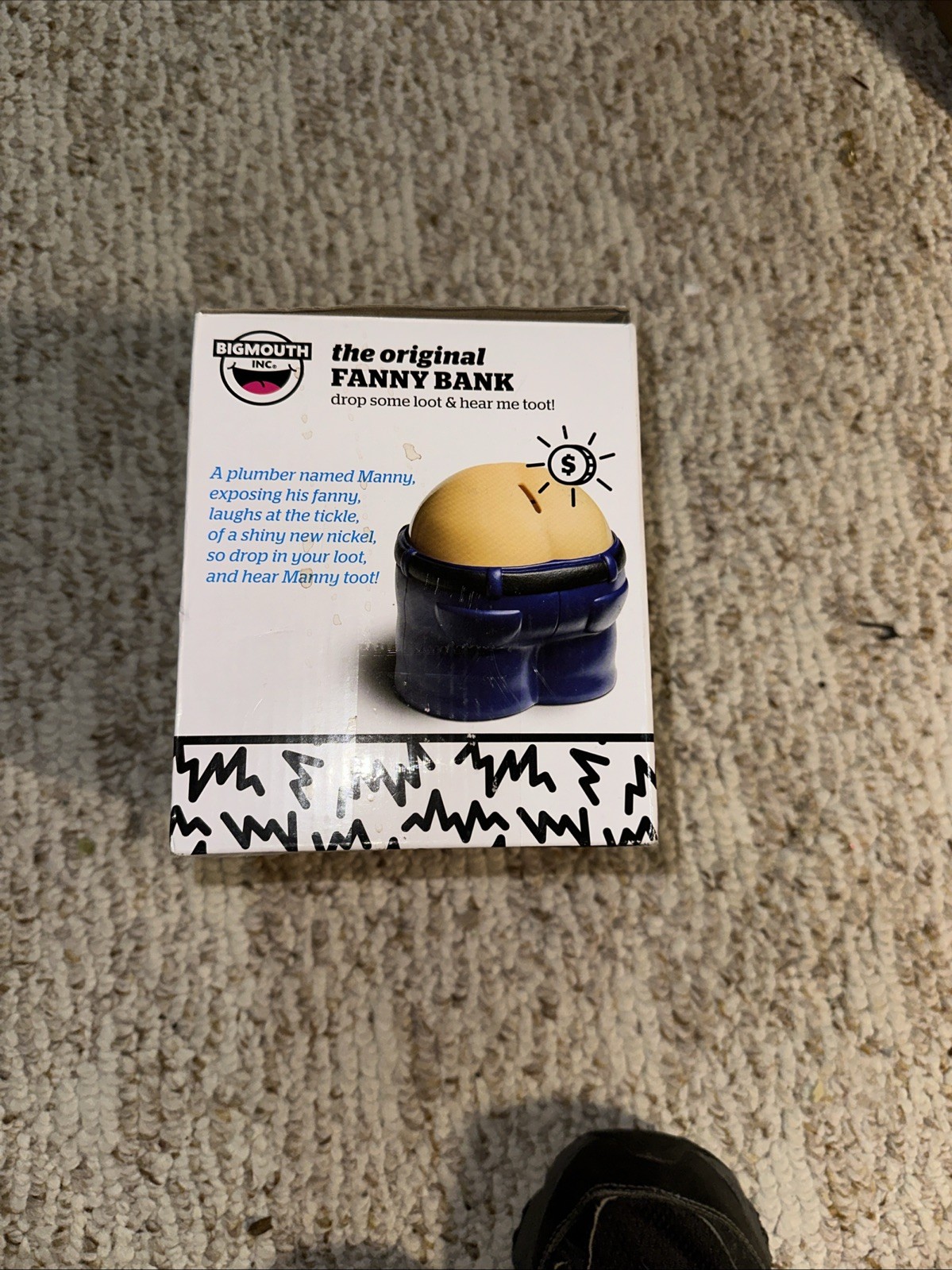 Fanny Piggy Butt Bank ~ The Fart Poop Machine Bank ~ GaG Prank Novelty Joke Toy
