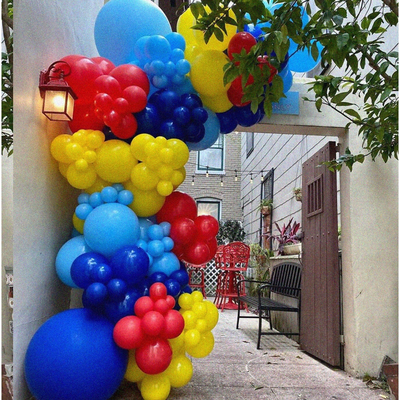 Colorful Balloon Garland Kit for Baby Shower