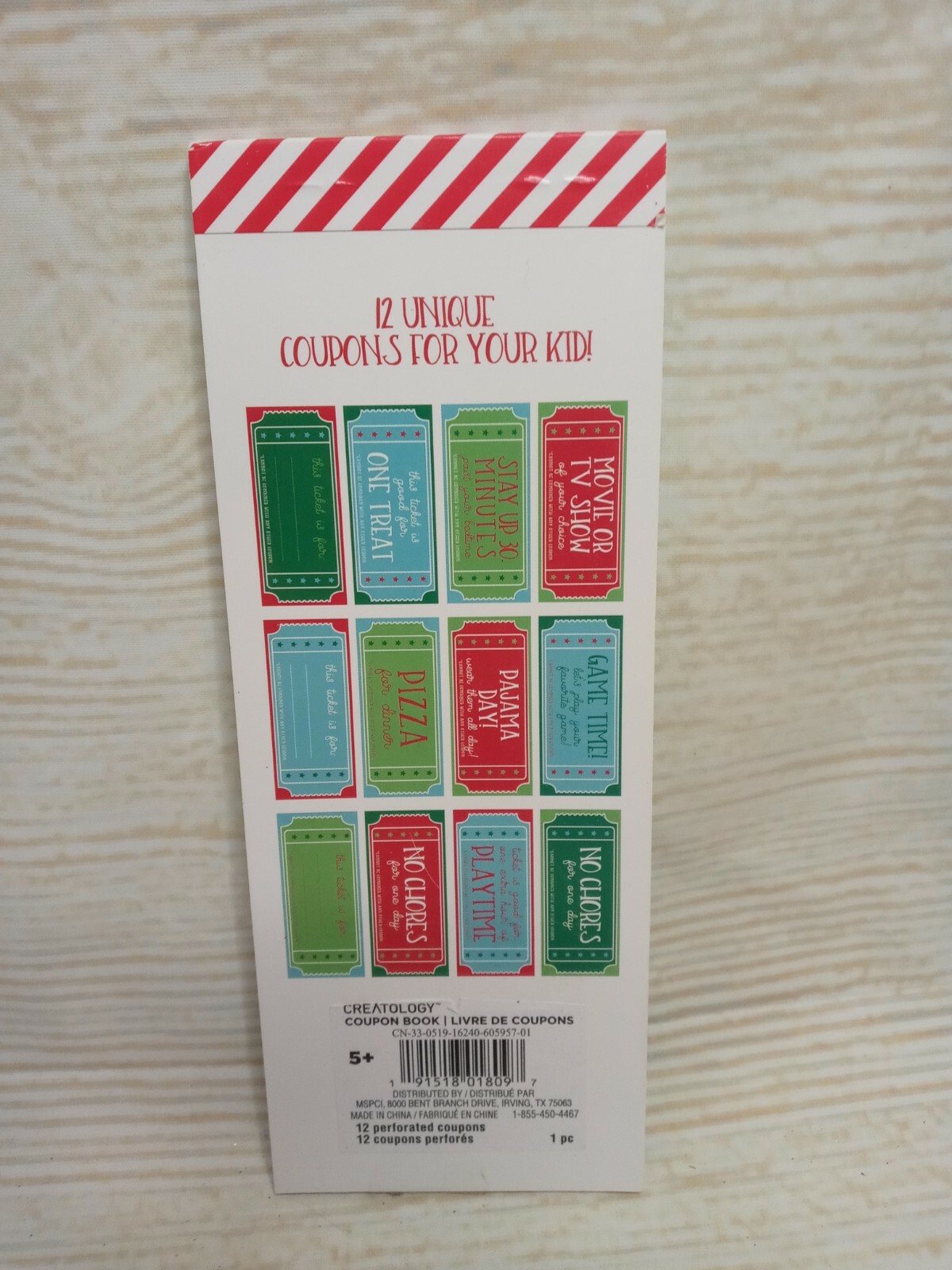 New 12 Kids Reward Book Gift Stocking Stuffers Christmas Winter Holiday Purr Cat