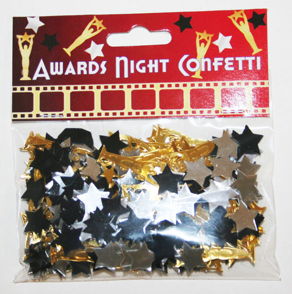 Lot 3 Packages of Hollywood Award Confetti – 6117