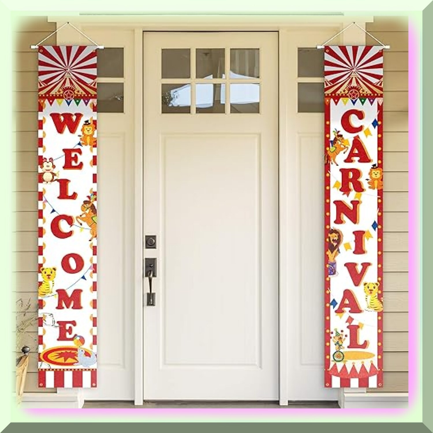 Colorful Yard and Door Sign for Birthday