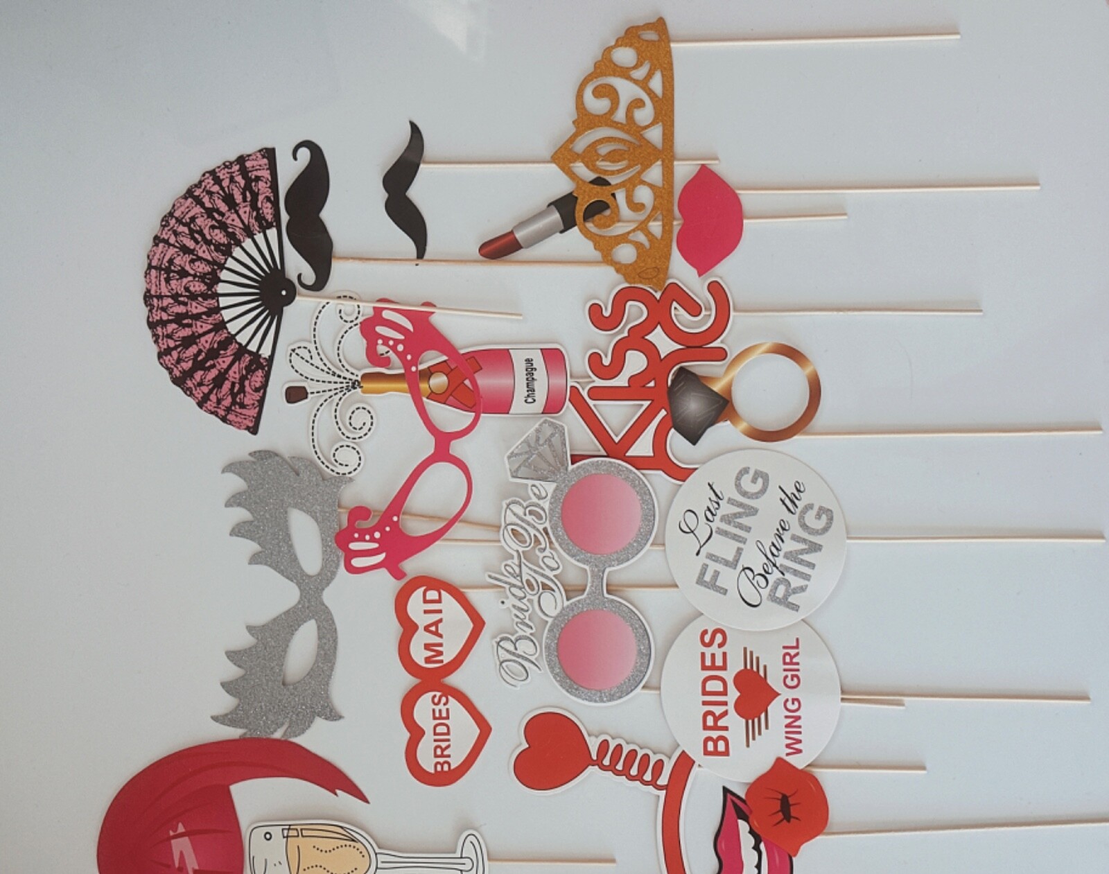 Hen’s night Bride to be Party Bachelorette Selfie Photo Booth Prop Game Decor