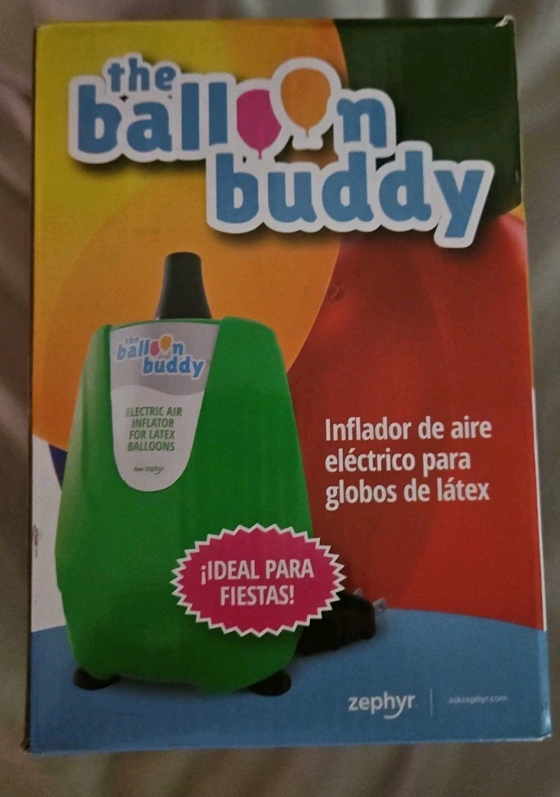 The Balloon Buddy Electric Air Inflator For Latex Balloons-makes It Easy!!!!
