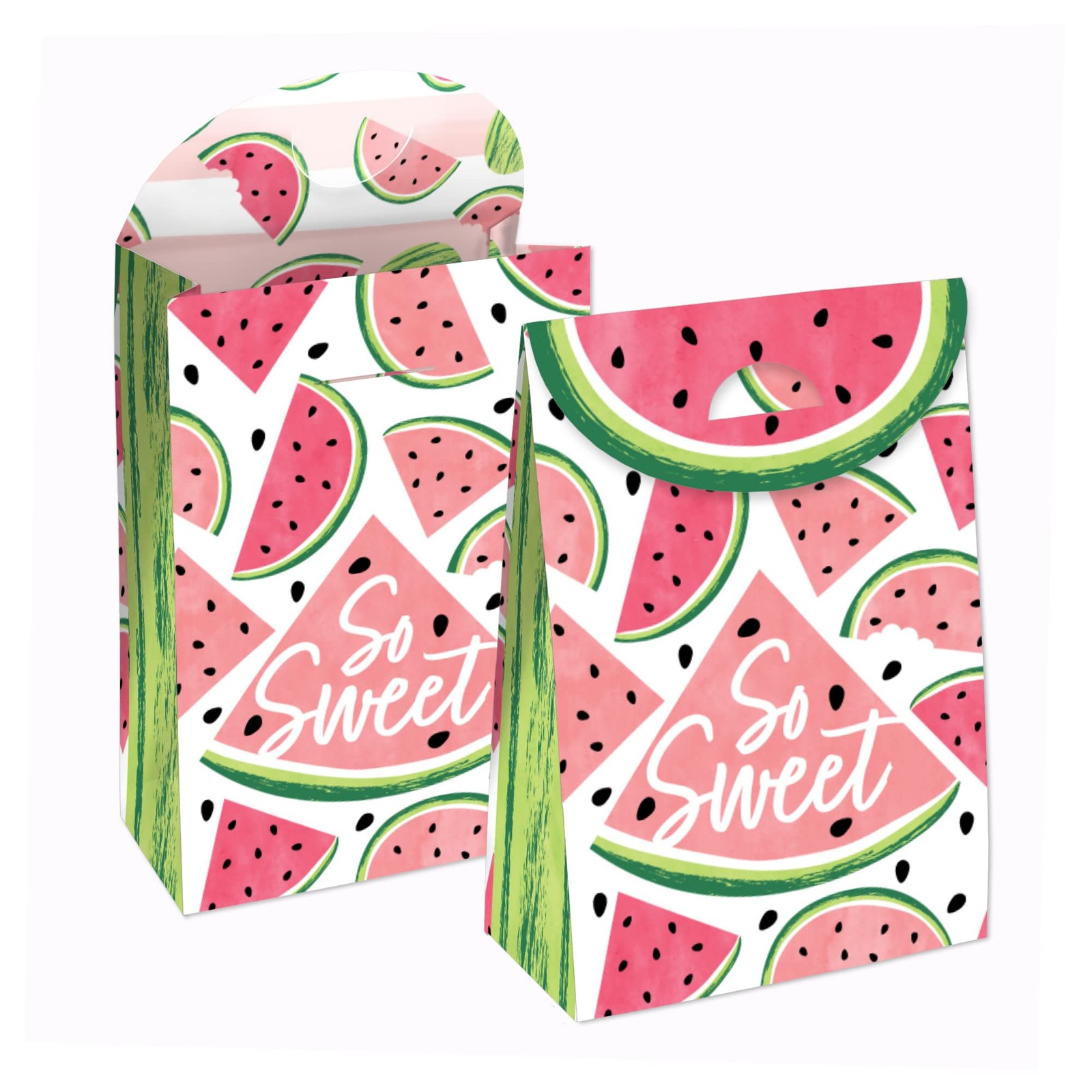 Big Dot of Happiness Sweet 12 Count (Pack 1), Pink, Green, Black