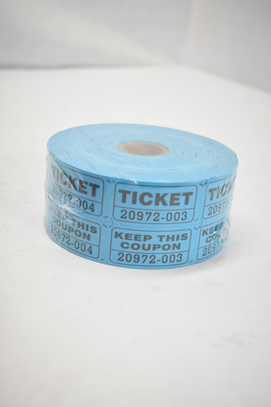 Raffle Tickets Double Rolls 1000 Per Roll 50/50 Raffle Tickets for Events Blue