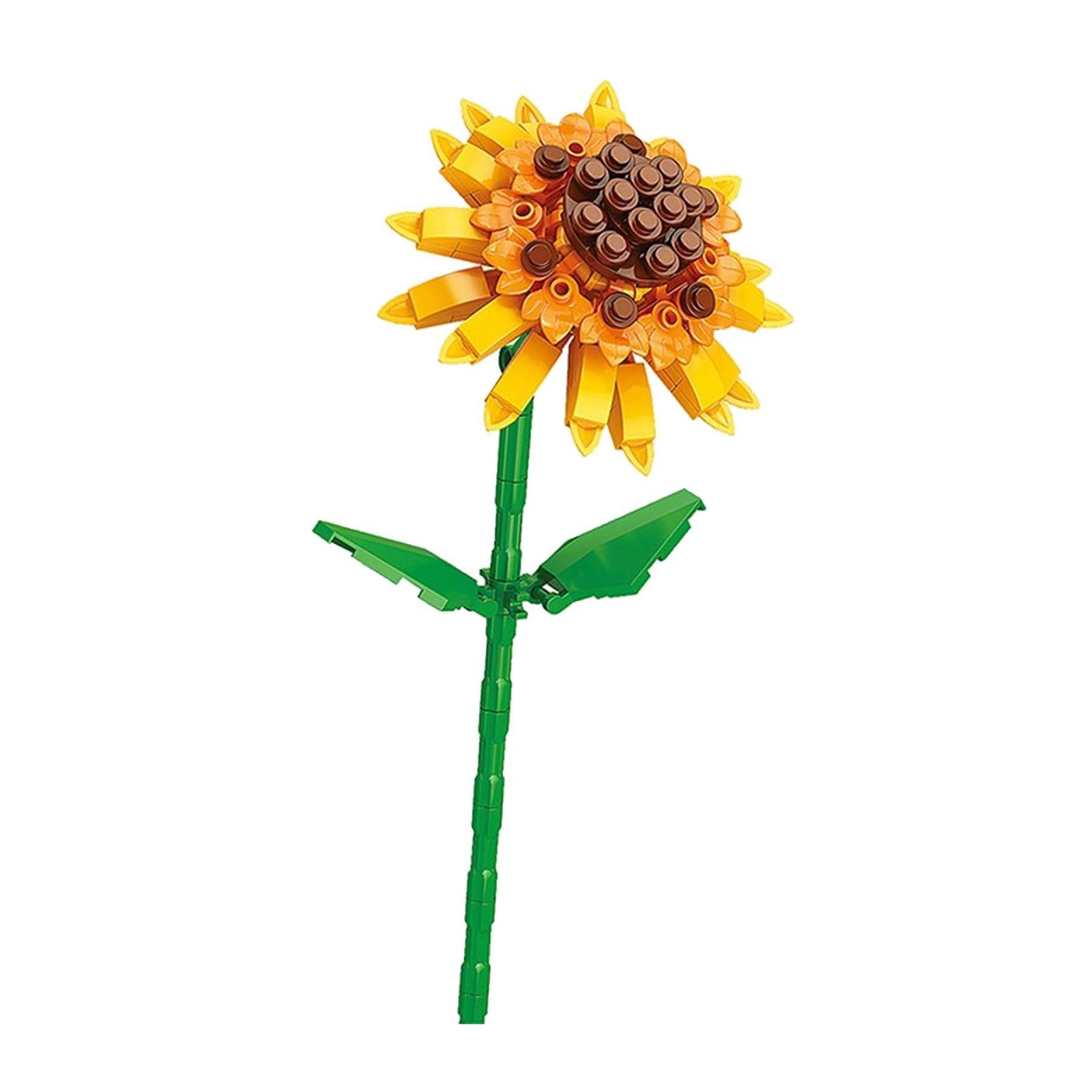 Mini Bricks Sunflower Flower 151pc Building Blocks Set Ideal for Gift for Her
