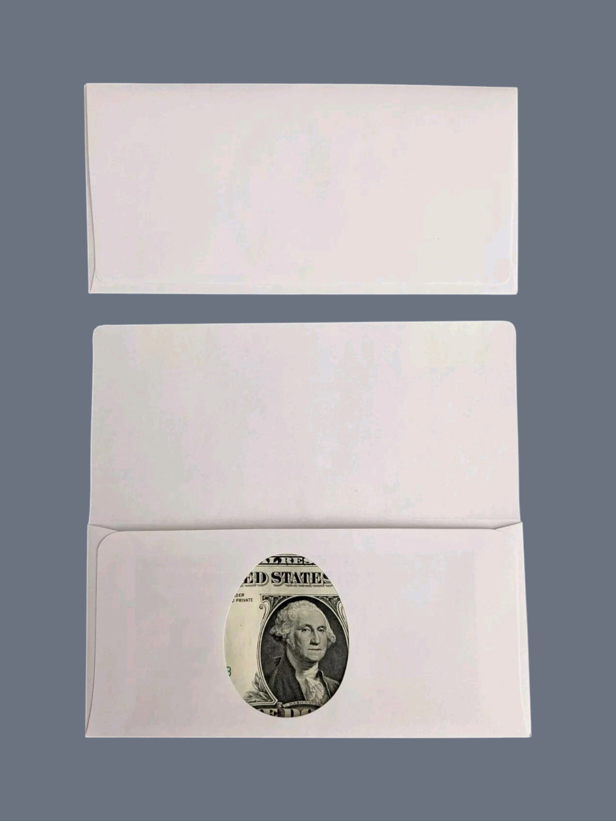 25 Blank White Money Gift Envelopes