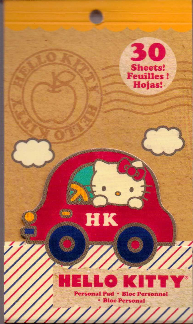 Hello Kitty 30-48 sheet TAG PADS~several varieties~BN~Super Cute! Very Useful!