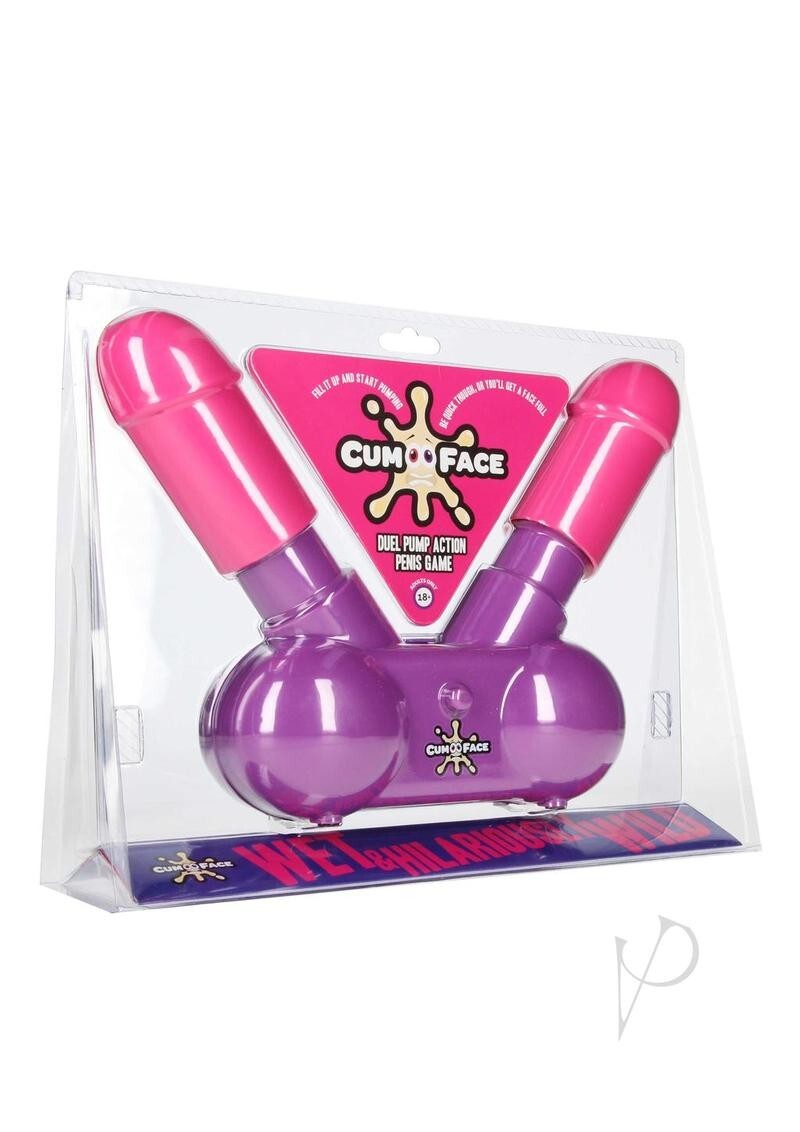 Bachelorette Party Favor Board Game💋Girls Night Cum Face Duel Pump Action Penis