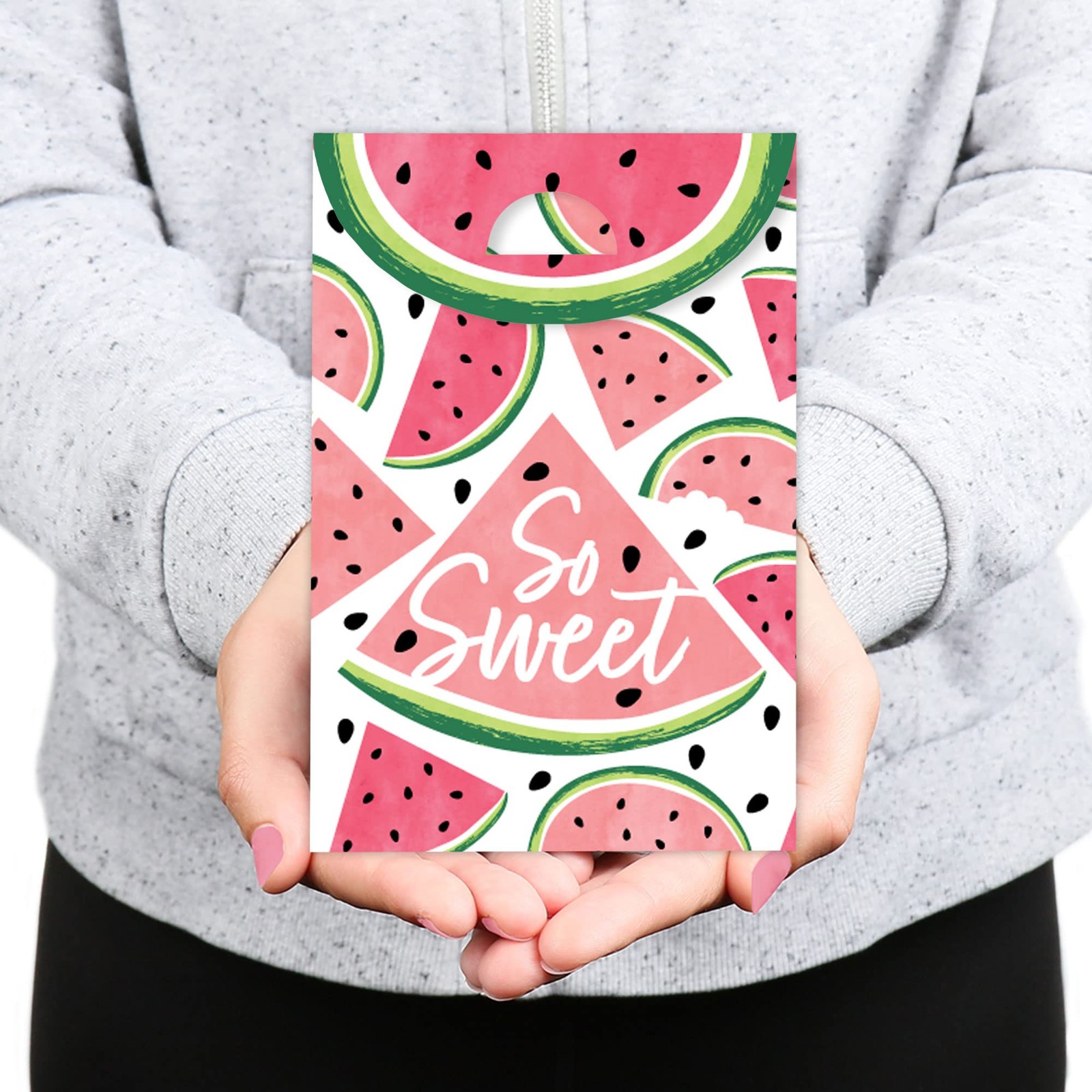 Big Dot of Happiness Sweet 12 Count (Pack 1), Pink, Green, Black