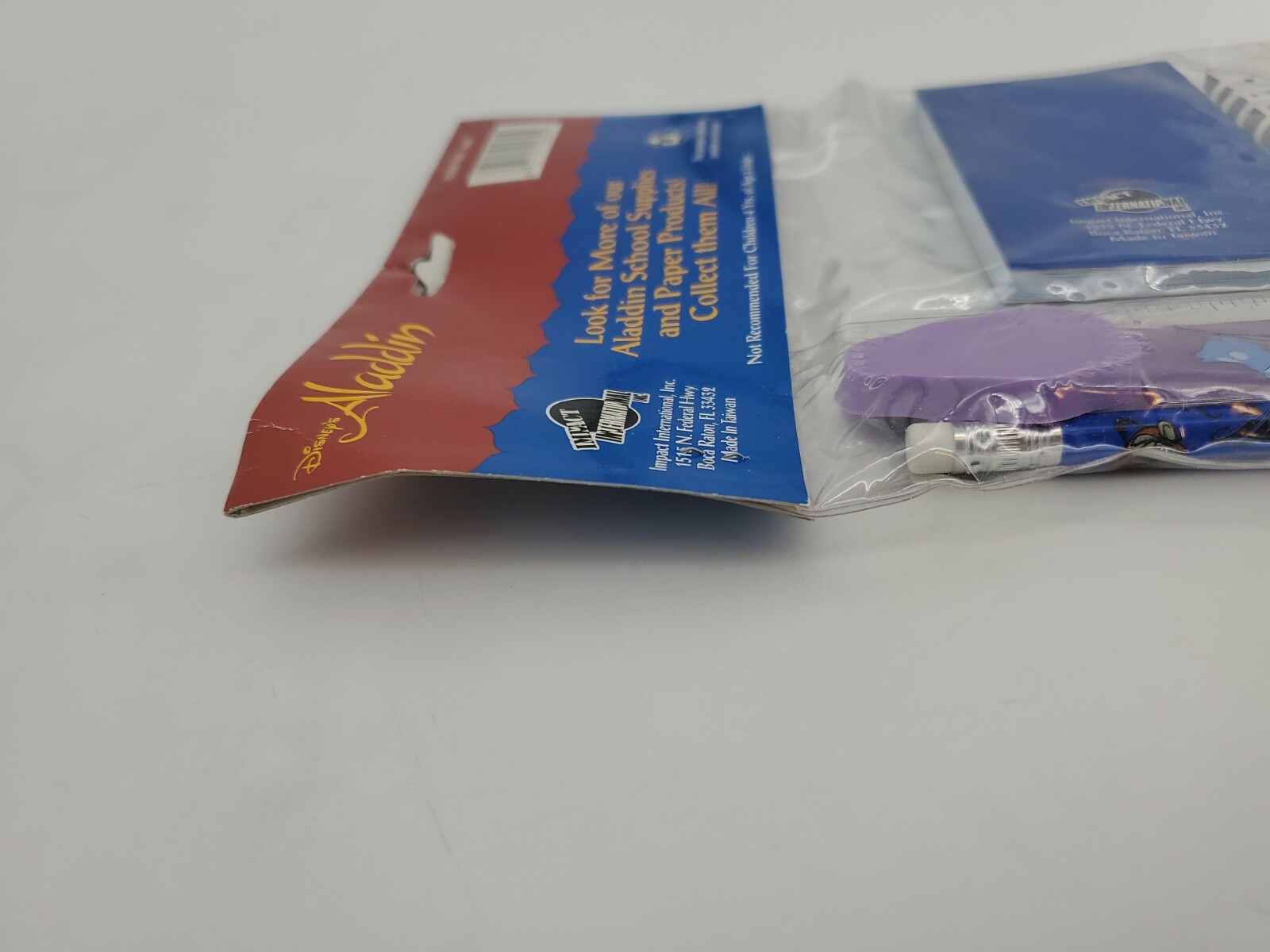 Vintage Disney’s Aladdin Genie School supplies Gift Set NEW. #5845