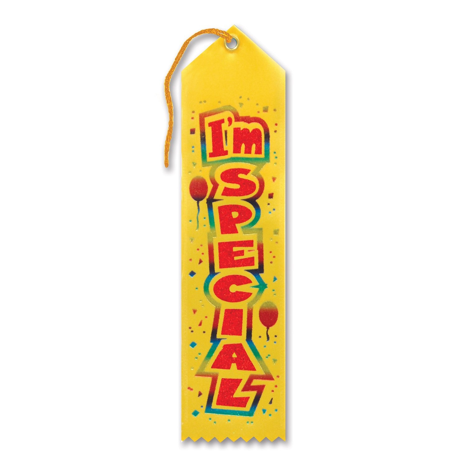 Beistle I’m Special Ribbon Award, Multicolor – 1pack