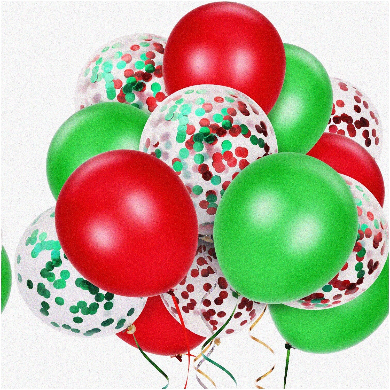 80-Piece Confetti Latex Balloons for Celebrations