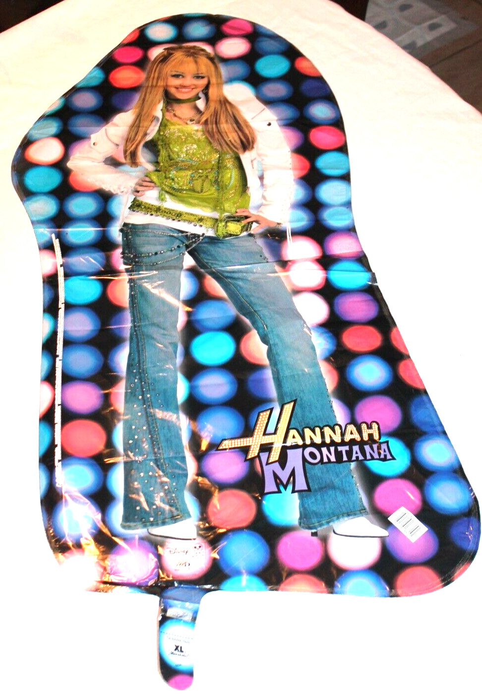 NEW DISNEY 2 SIDED 35″ HANNA MONTANA FULL BODY BALLOON PARTY SUPPLIES
