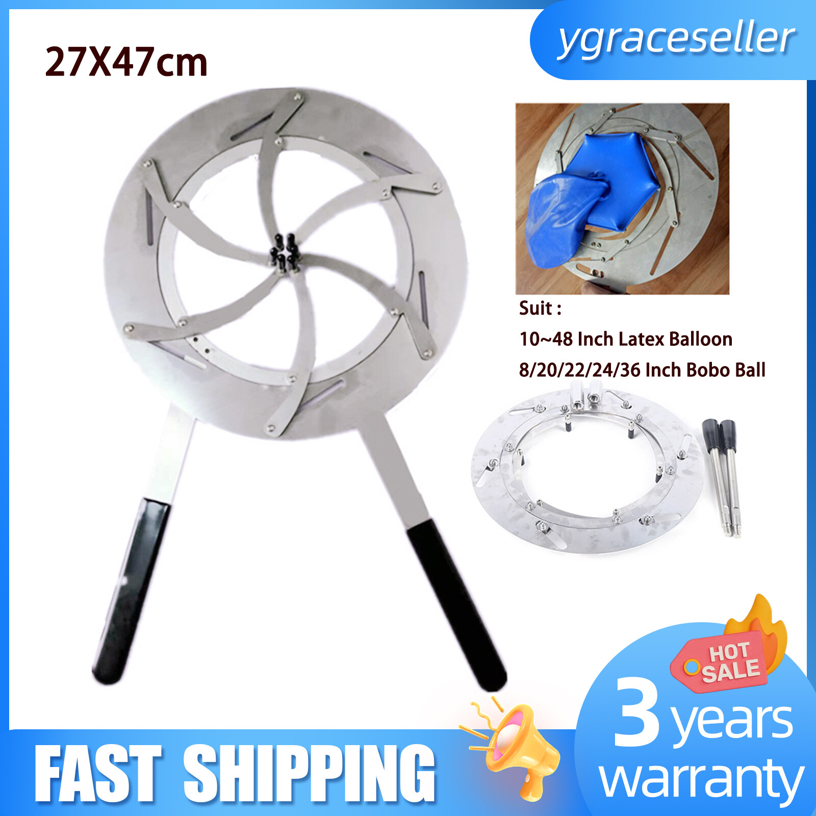 Large Balloon Stuffing Machine Wrapping Filler Party Balloon Expander Tool Gift