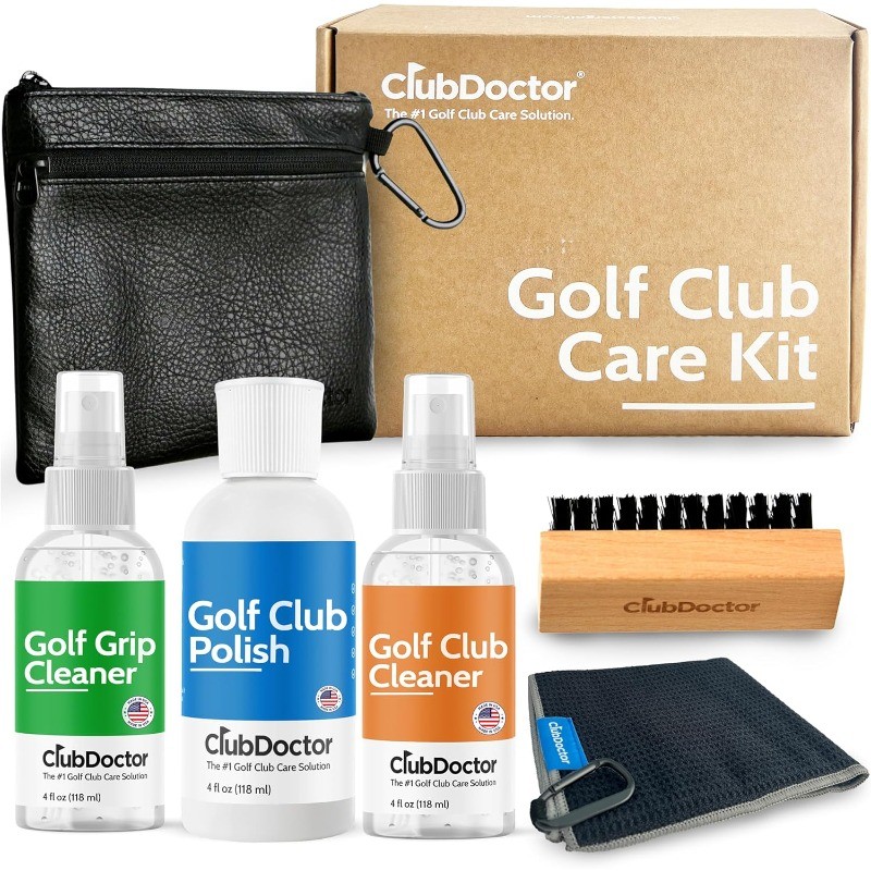Club Doctor Golf Club Care Kit – Clean, Polish, and Restore Irons