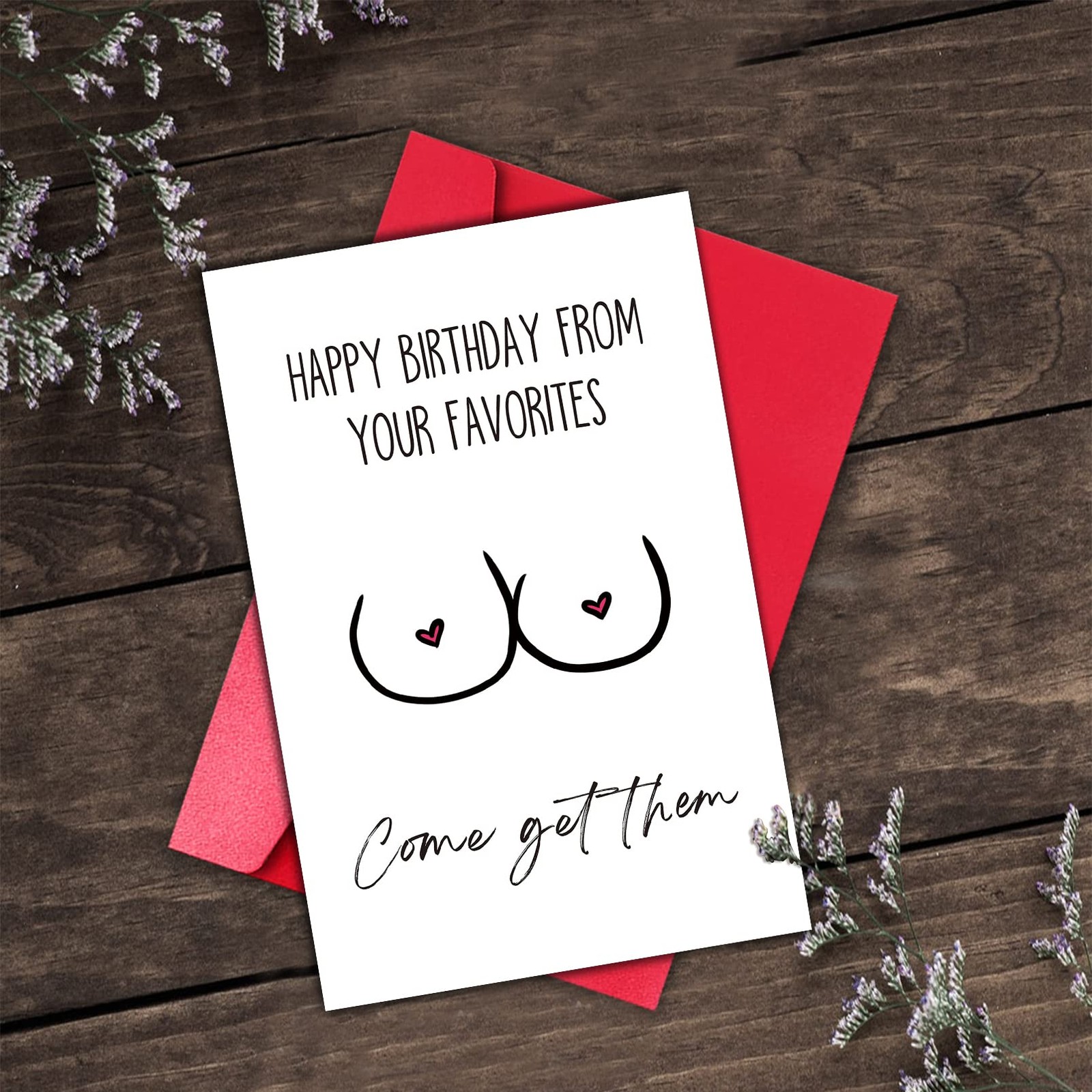 GYYsweetus Funny Husband Birthday Card, 20.5 x 13.5 cm, birthday card