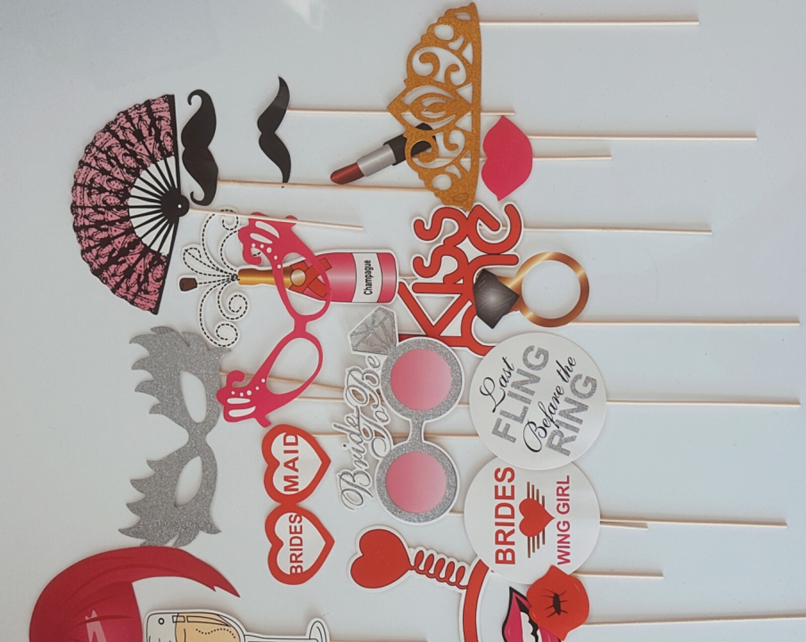 Hen’s night Bride to be Party Bachelorette Selfie Photo Booth Prop Game Decor