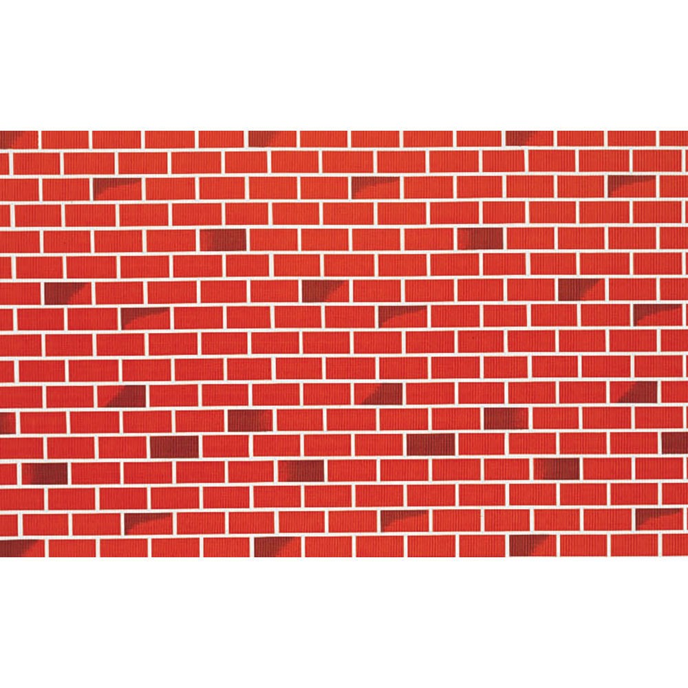 Tu-Tone Brick Corobuff Corrugated Paper Counterwrap – 25’L x 48″W