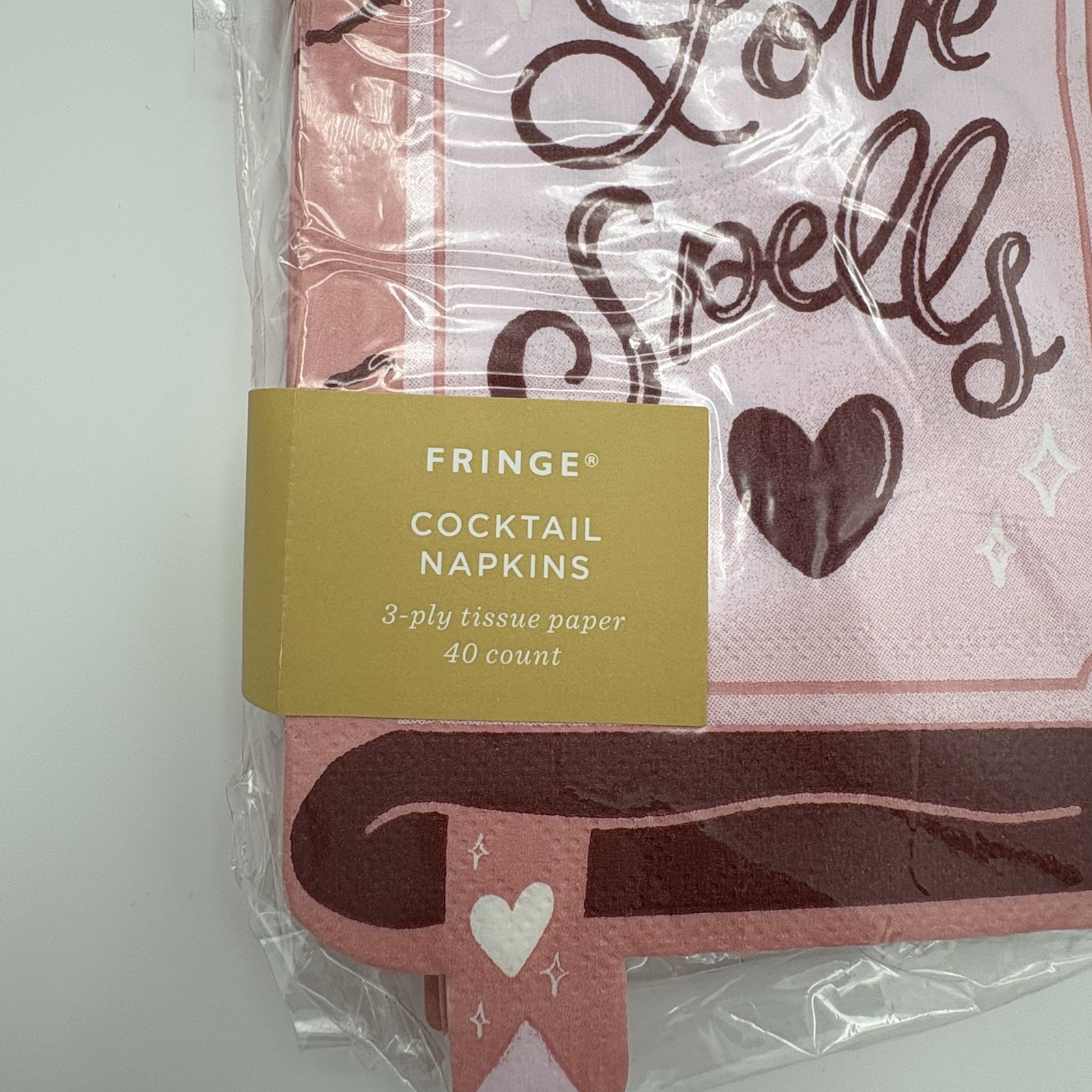 Love Spells | Potion VALENTINE PARTY COCKTAIL Napkins & Plates By FRINGE | Lot