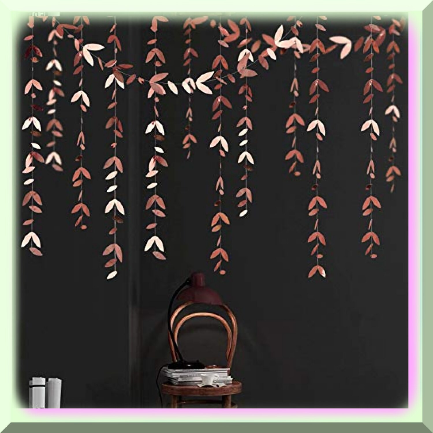 Rose Gold Paper Garland 52ft Celebration Decorations