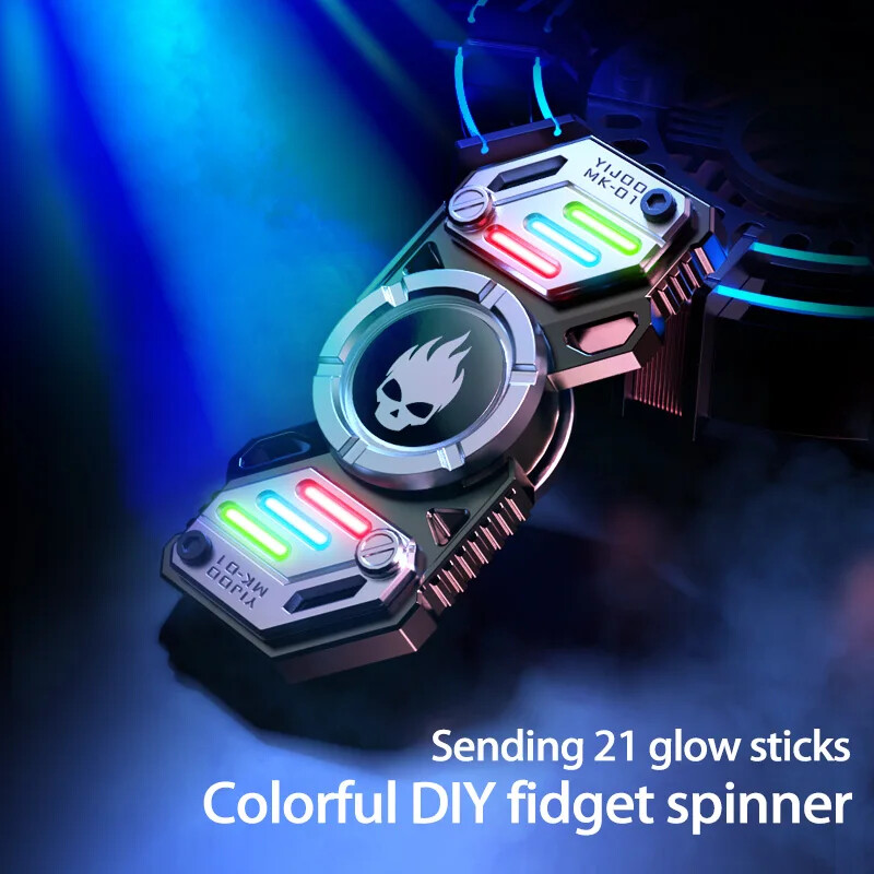 Fidget Spinner Metal Toys For Men Funny Gyro Fingertip Antistress Party Gifts
