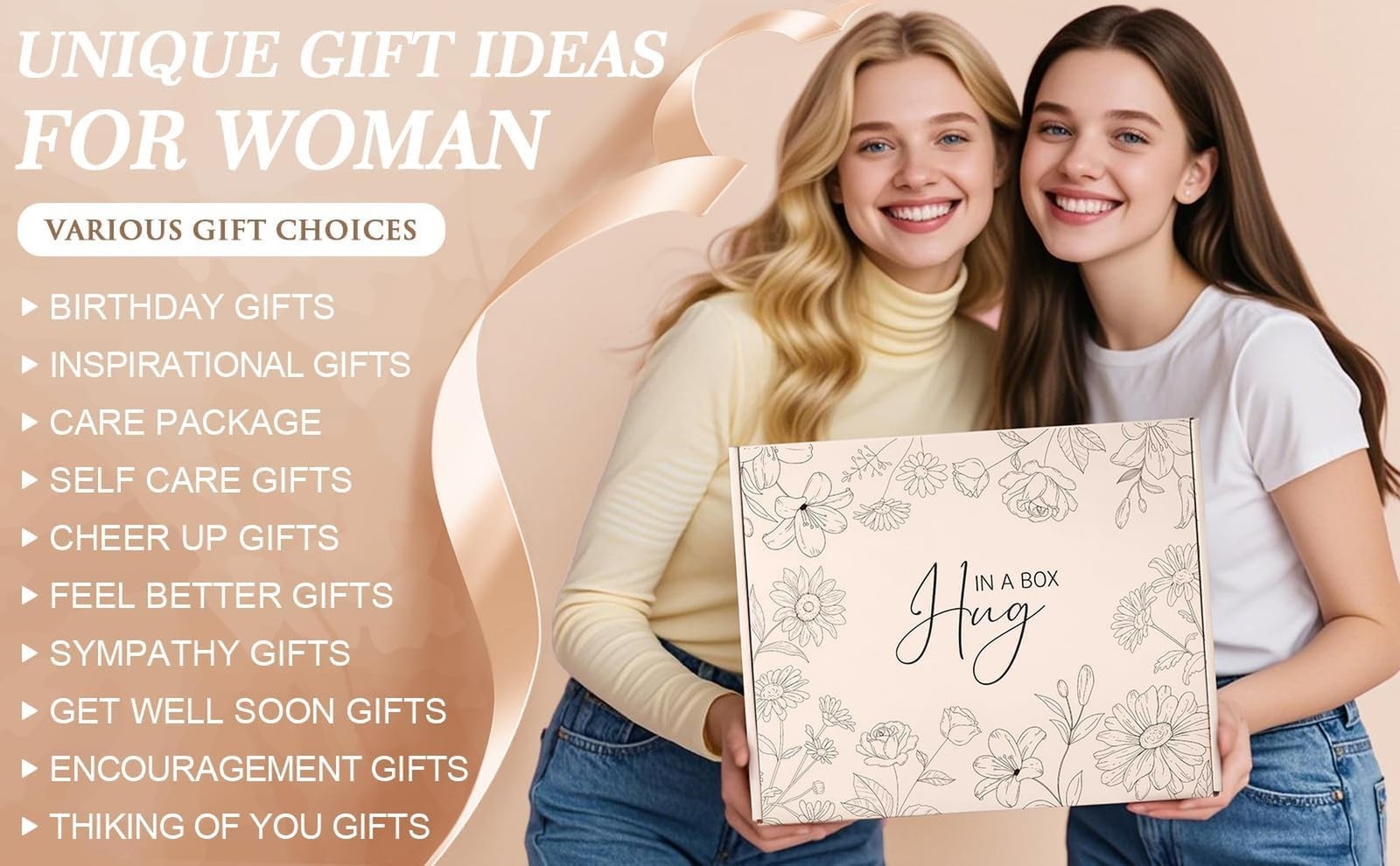 Get Well Soon Gifts Baskets for Women Self Care Gifts, Spa Care Package After…
