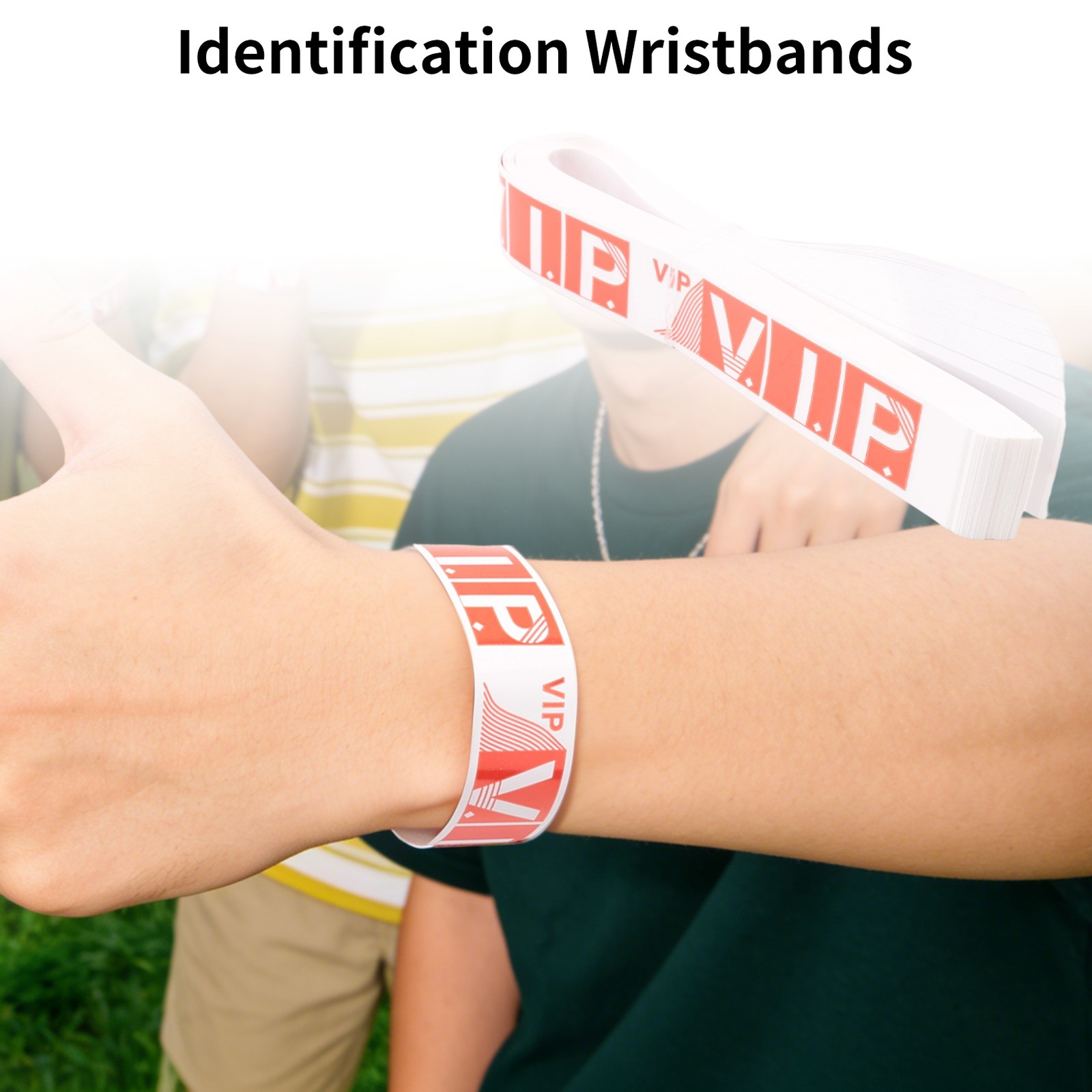 600 Pack VIP Bracelets VIP Wristbands VIP Wristbands Neon Colored1632