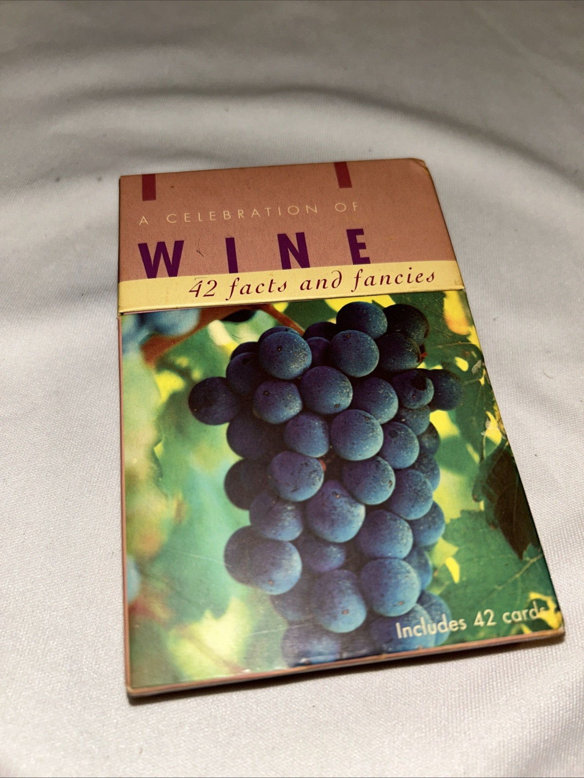 A Celebration of Wine 42 Facts and Fancies” card deck