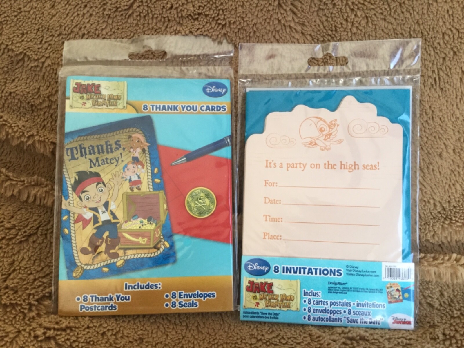 Huge lot Disney jake Neverland Pirates party supplies decorations favors game