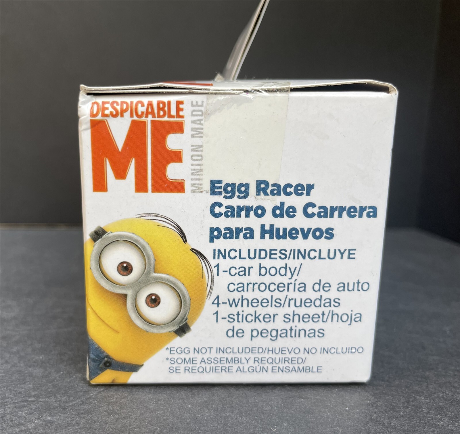 Easter Basket Lot: Minions Egg Racer Car*Tattoos*Stickers*Eraser + Fillable Eggs