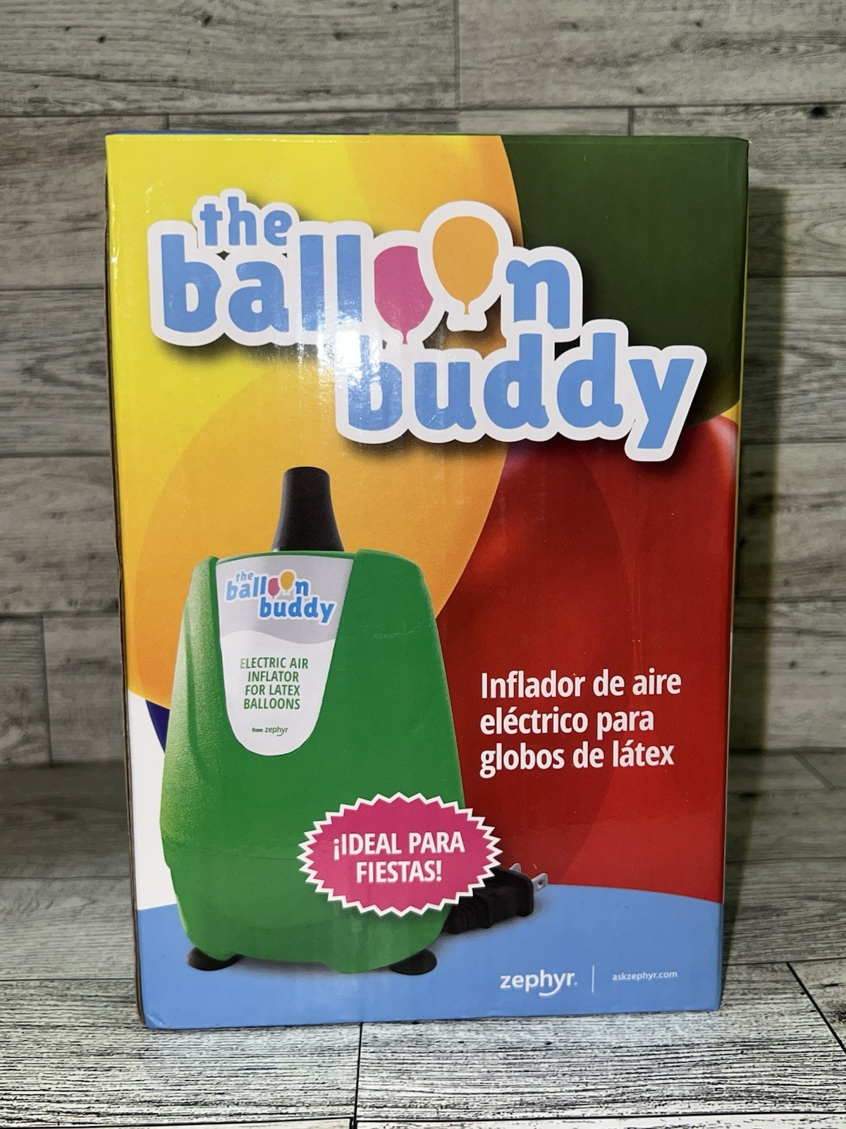 Balloon Inflator Buddy Electric Air For Balloons, Air Mattress, Pool Toys, Craft