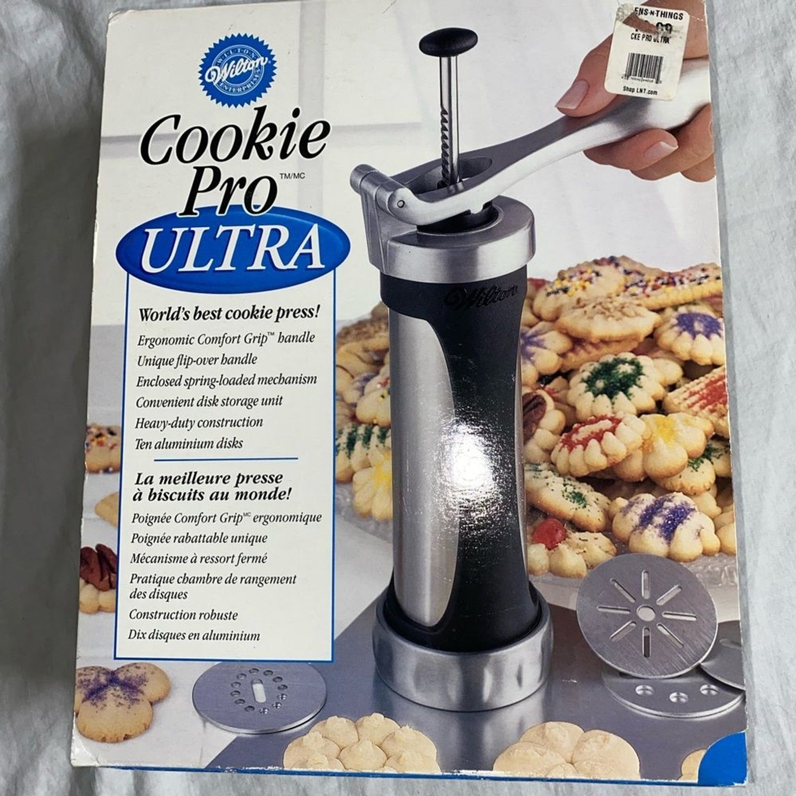 *3 Wilton Cookie Pro ULTRA cookie press, a baking tool for cookies & more new