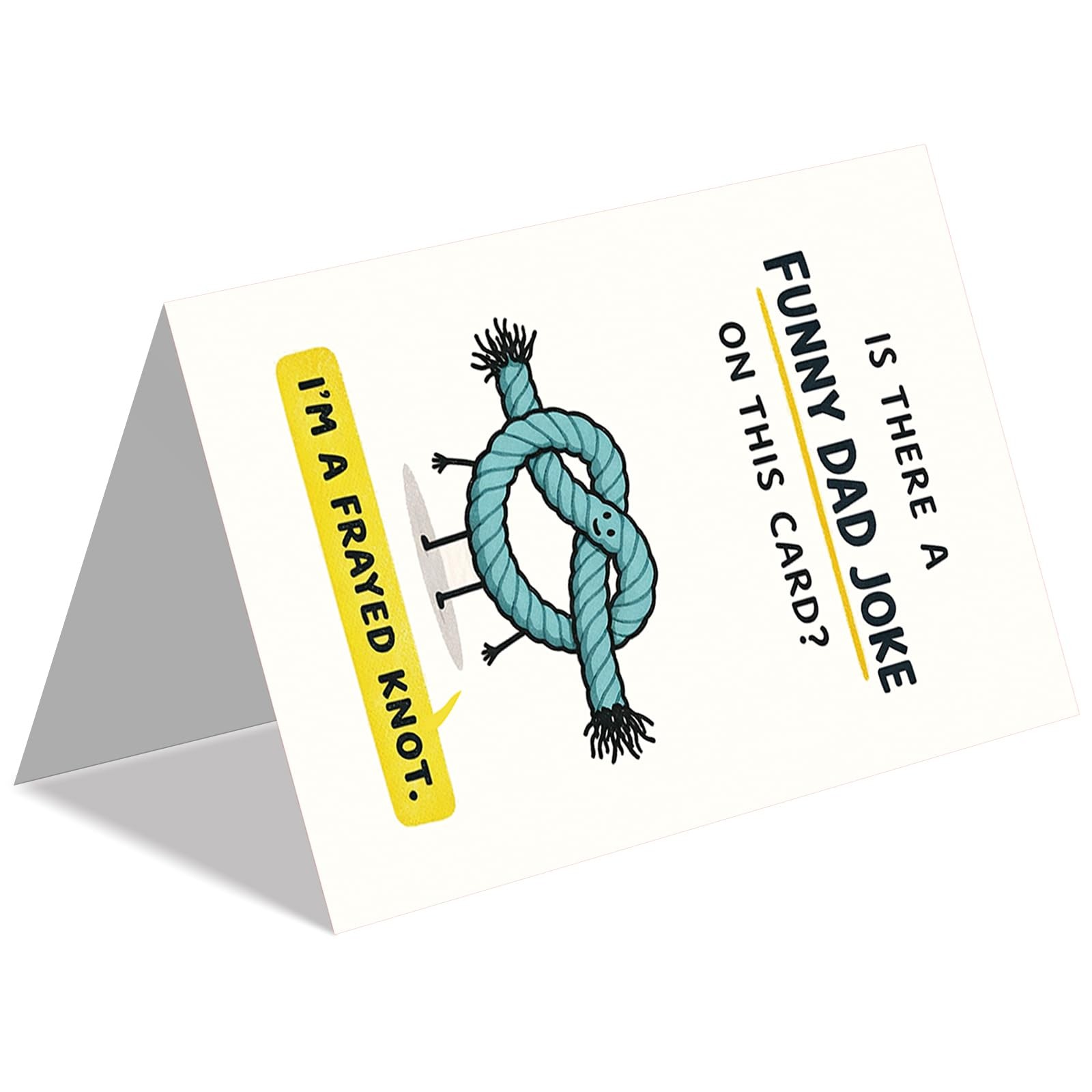 IDU Fathers Day Card, Funny 7 x 5 inches / 17.78 x 12.70 cm, ZN-523