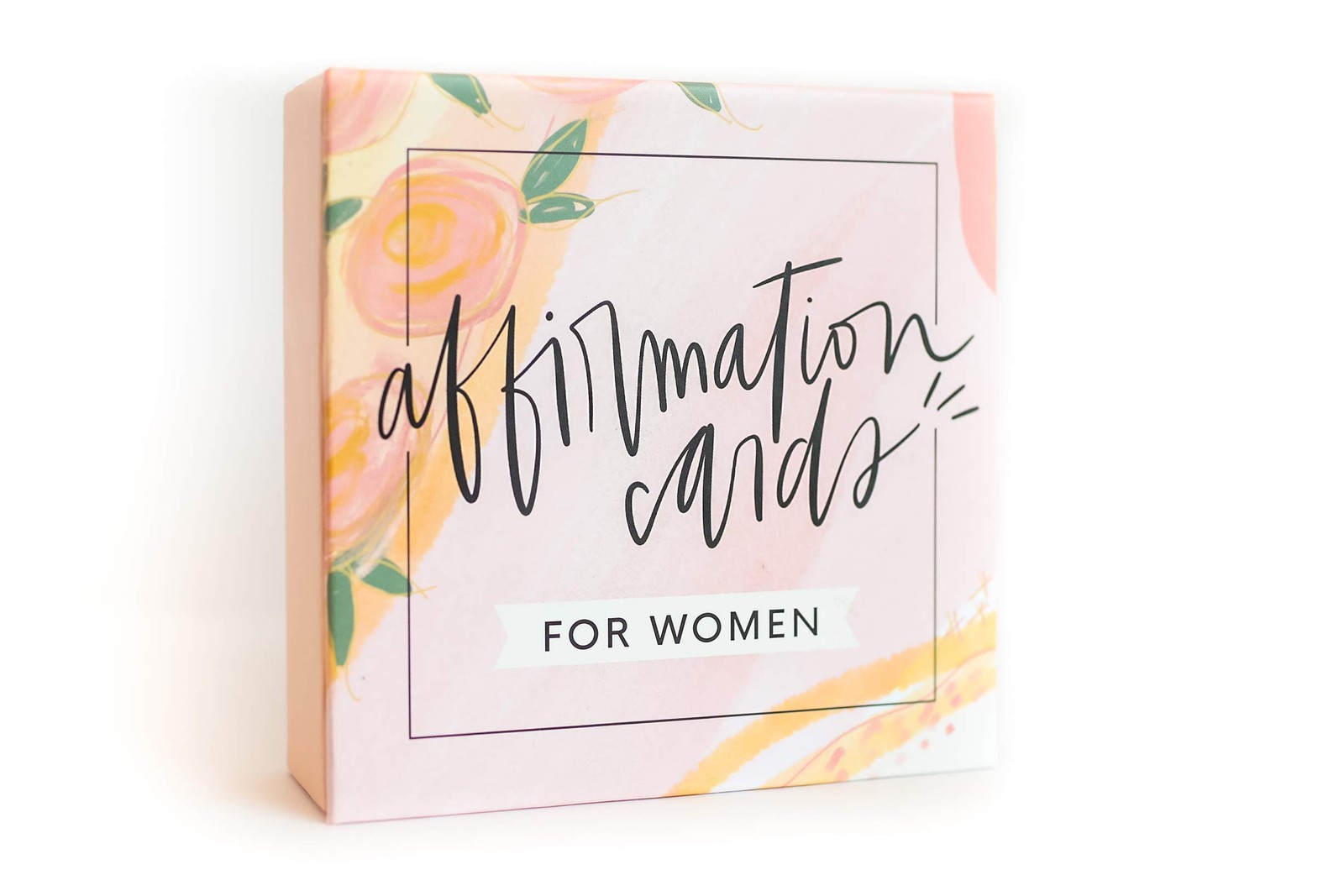 Affirmation Cards for Women: Beautifully 4 inches x 4 inches, Pink