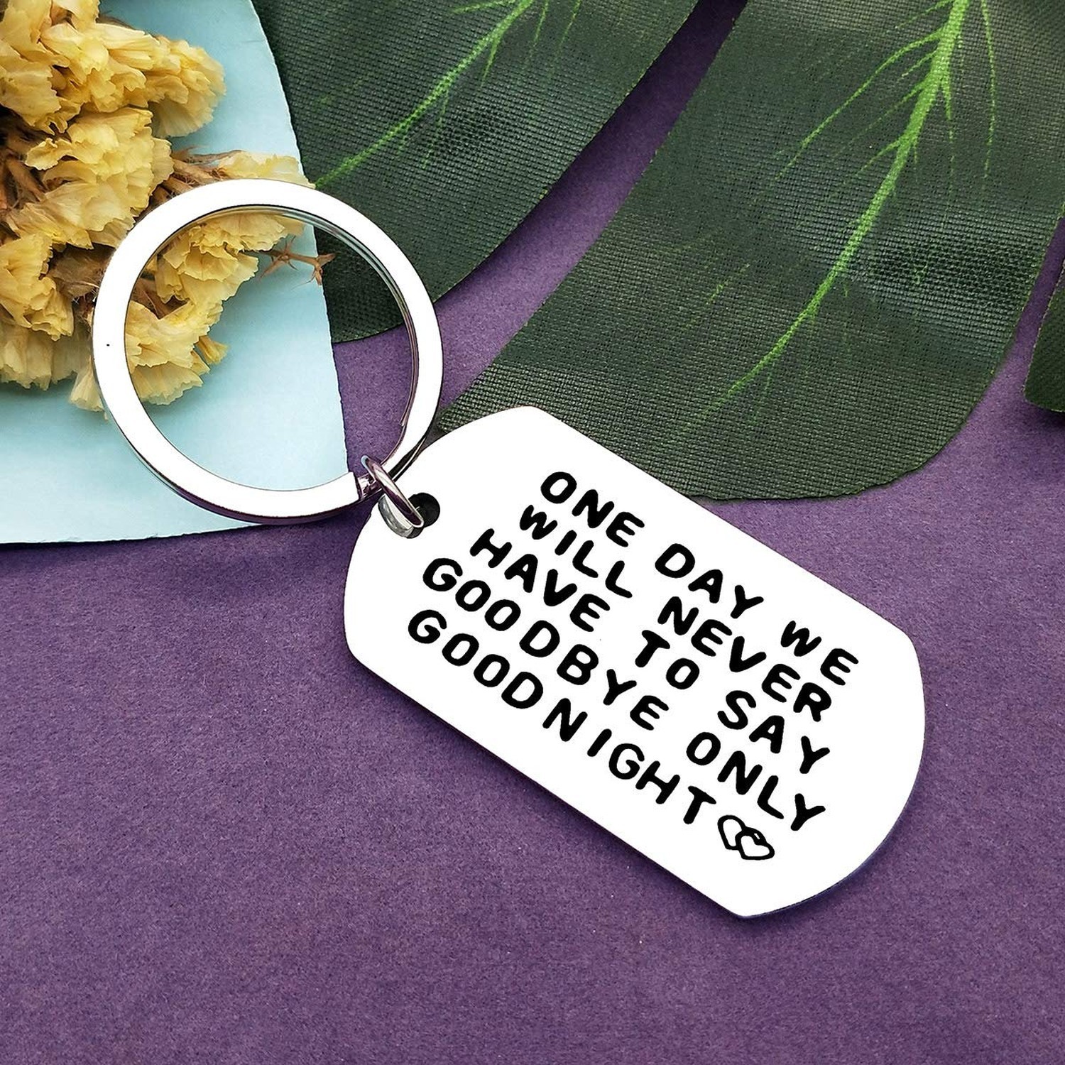 Vadaka Boyfriend Gift from Girlfriend Couple Keychain Keyring Long Distance R…