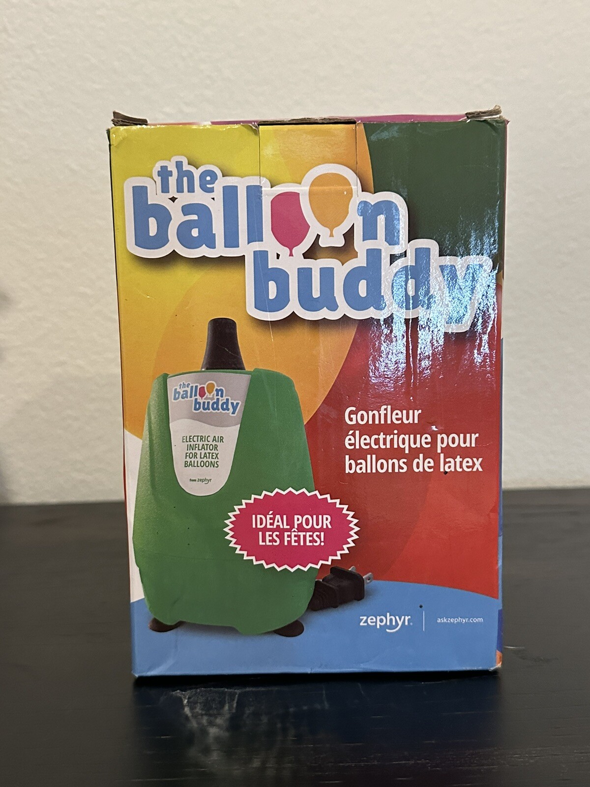 The Balloon Buddy Electric Air Inflator For Latex Balloons