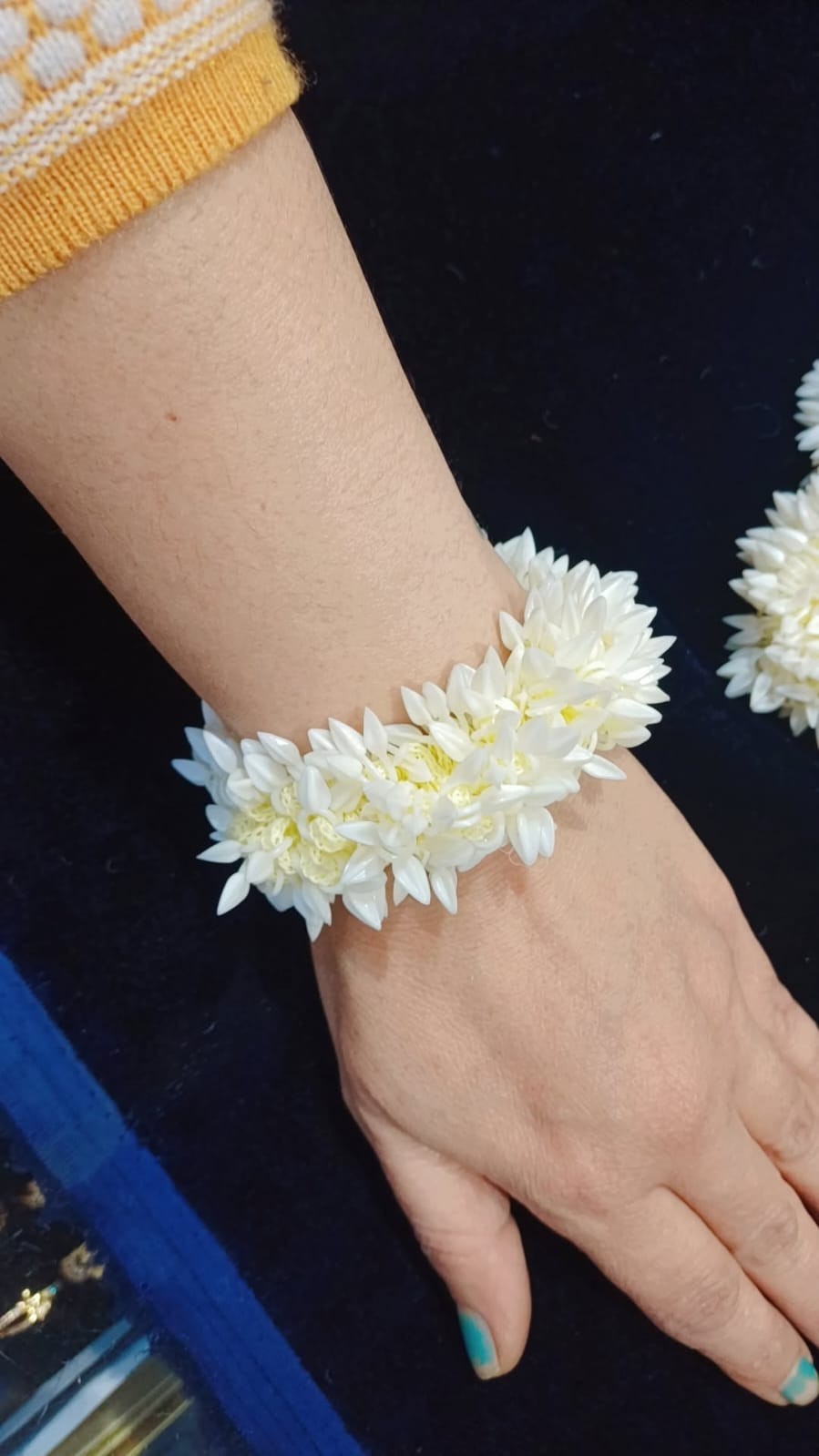 Handmade Gajra,Artificial Mogra, Gajra Bracelet,Wristlet for Wedding