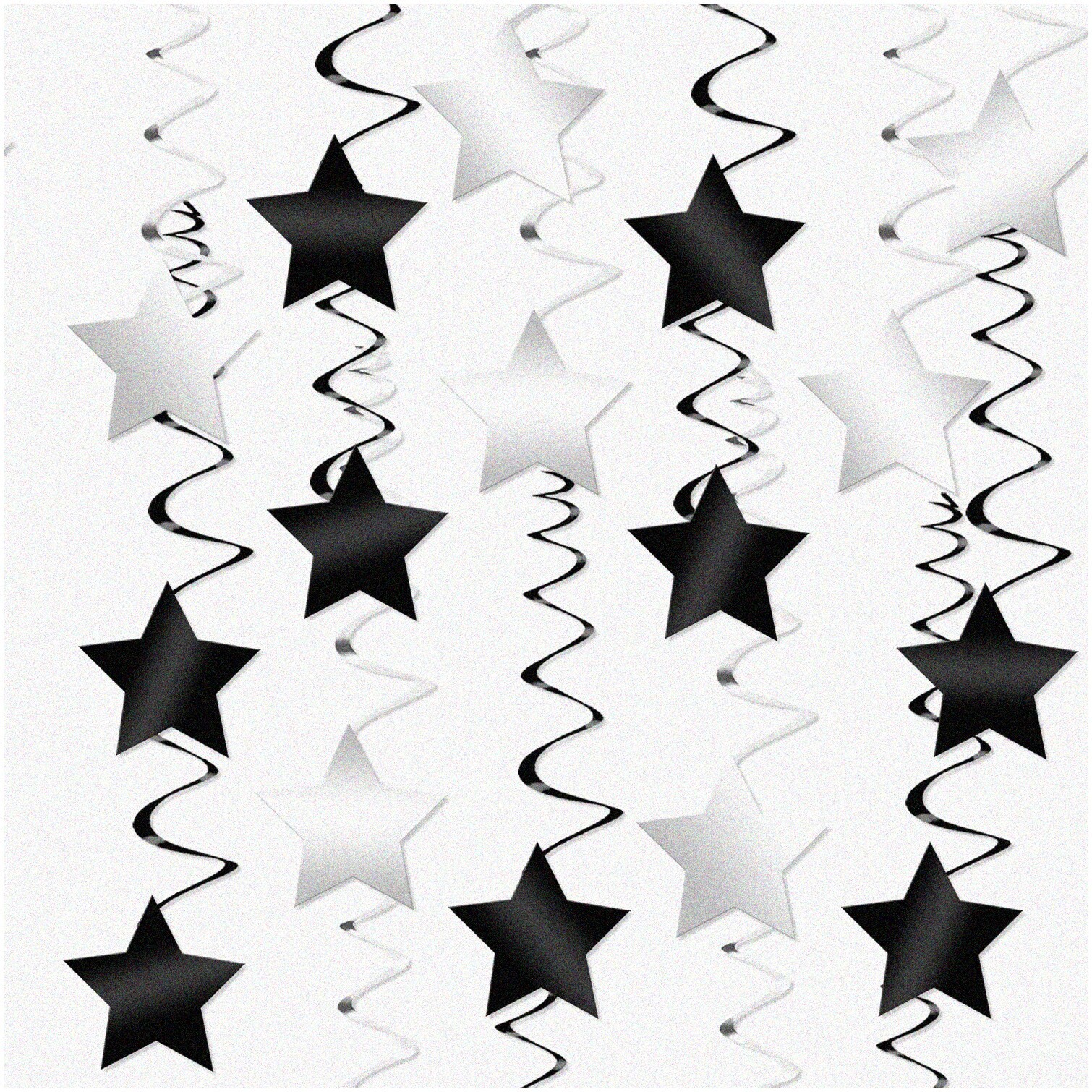 Shimmering Night Sky Swirls 32-Piece Party Decorations