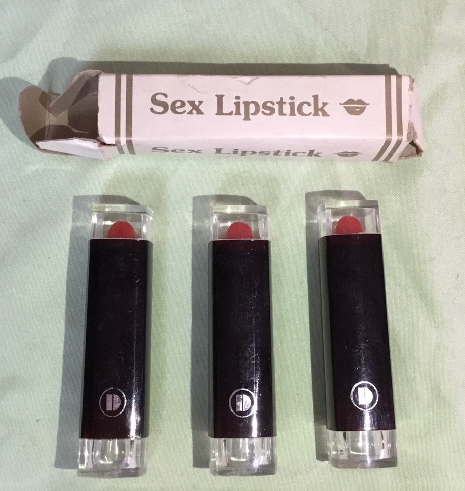 Lot Of 3 Prank Dick Lipstick Pink Plastic Penis Lip stick Fun White Elephant