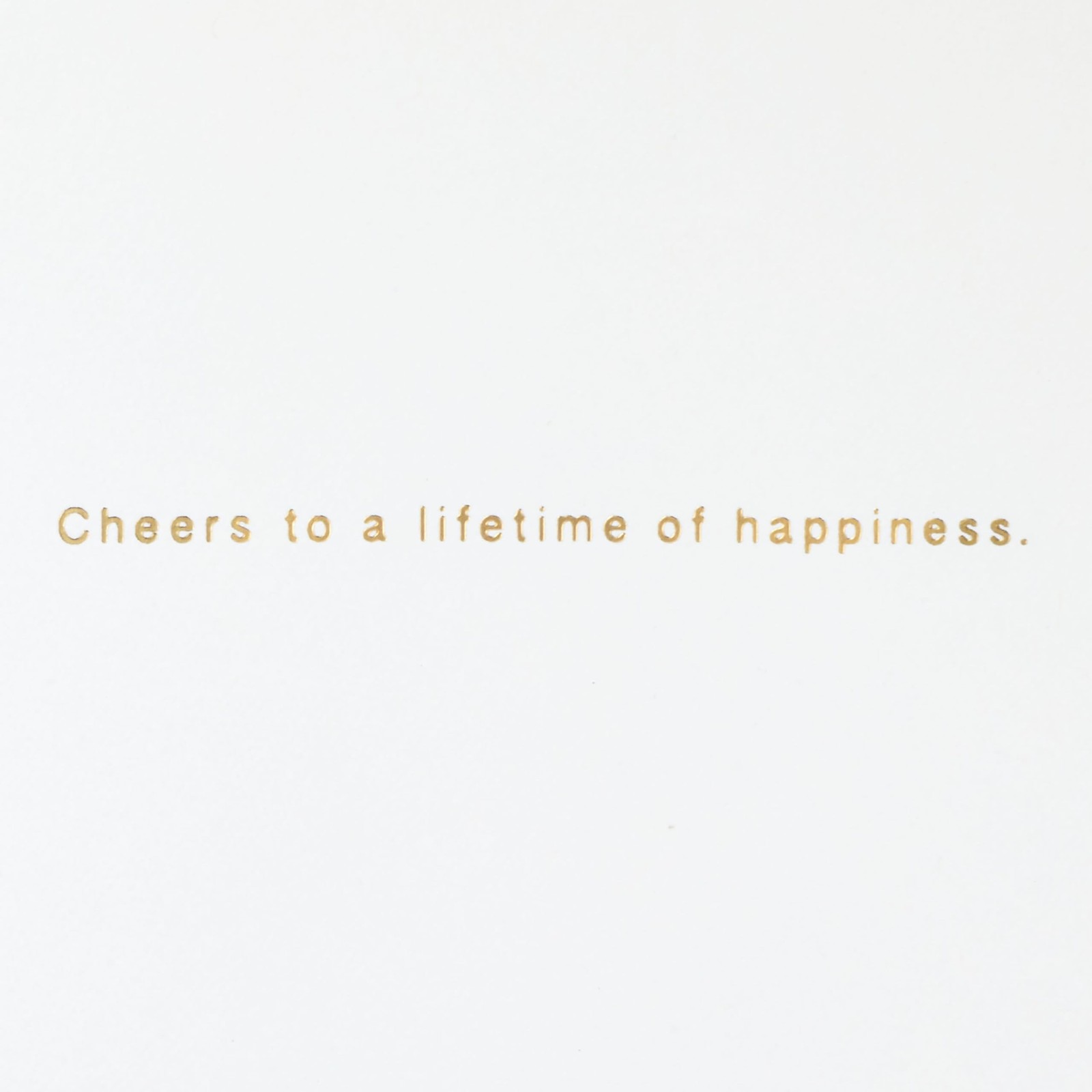 Hallmark Signature Wedding Card, Bridal Shower Engagement 11, Champagne
