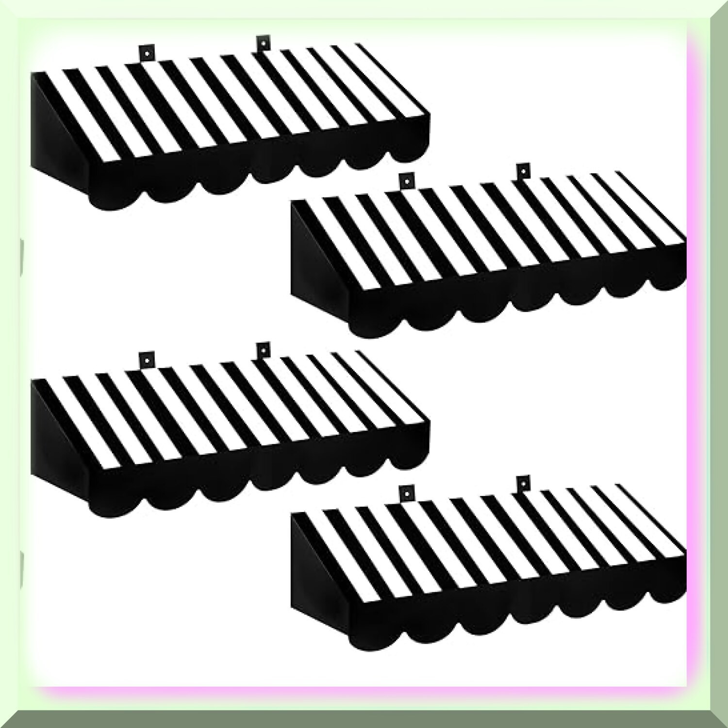 Striped Wall Decor for Events and Parties